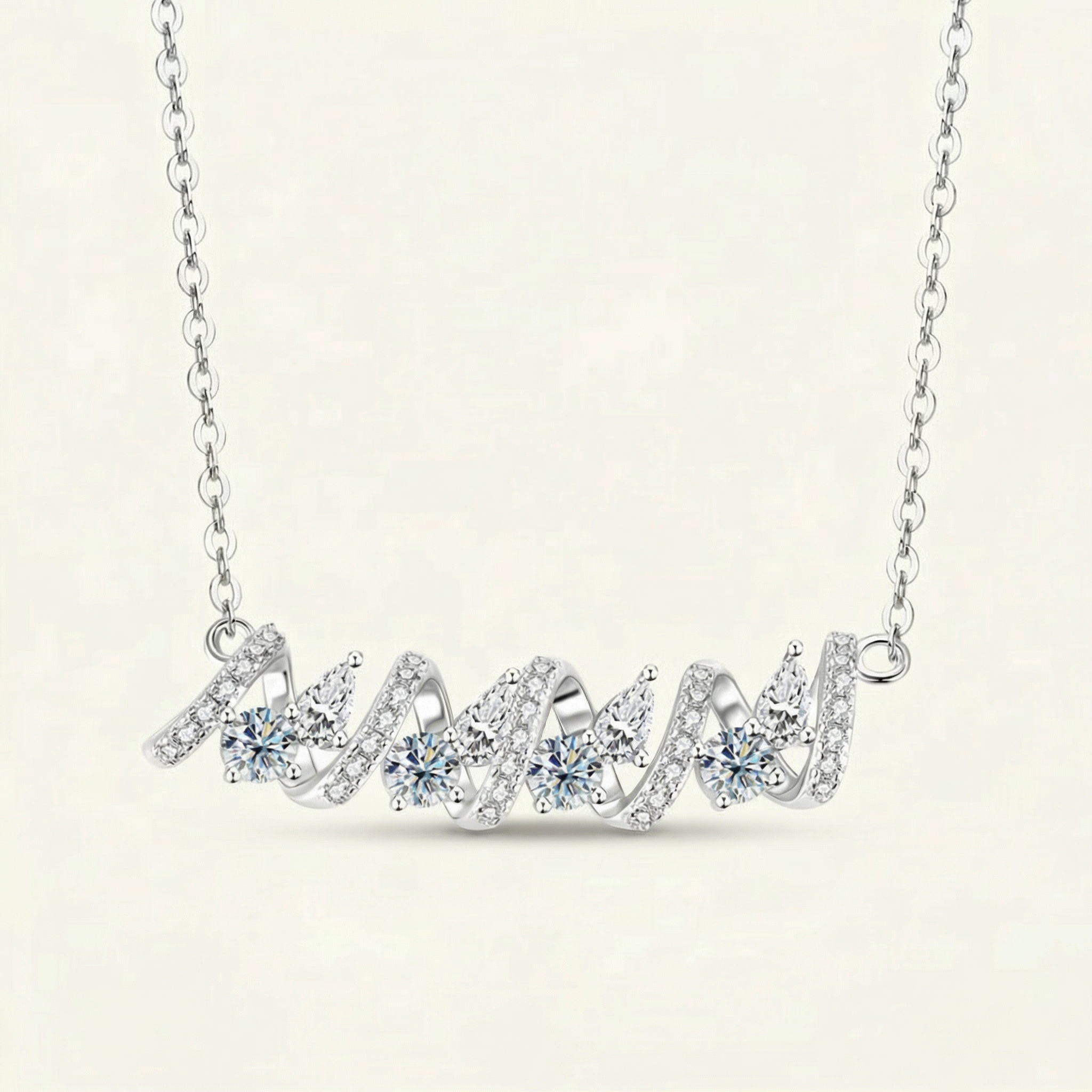 Samrah Moissanite Necklace