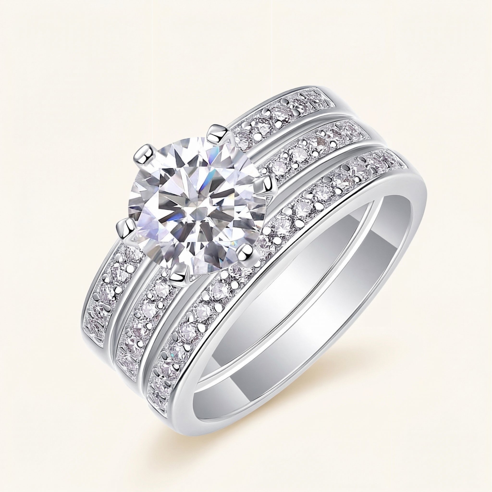 Jenna Moissanite Ring