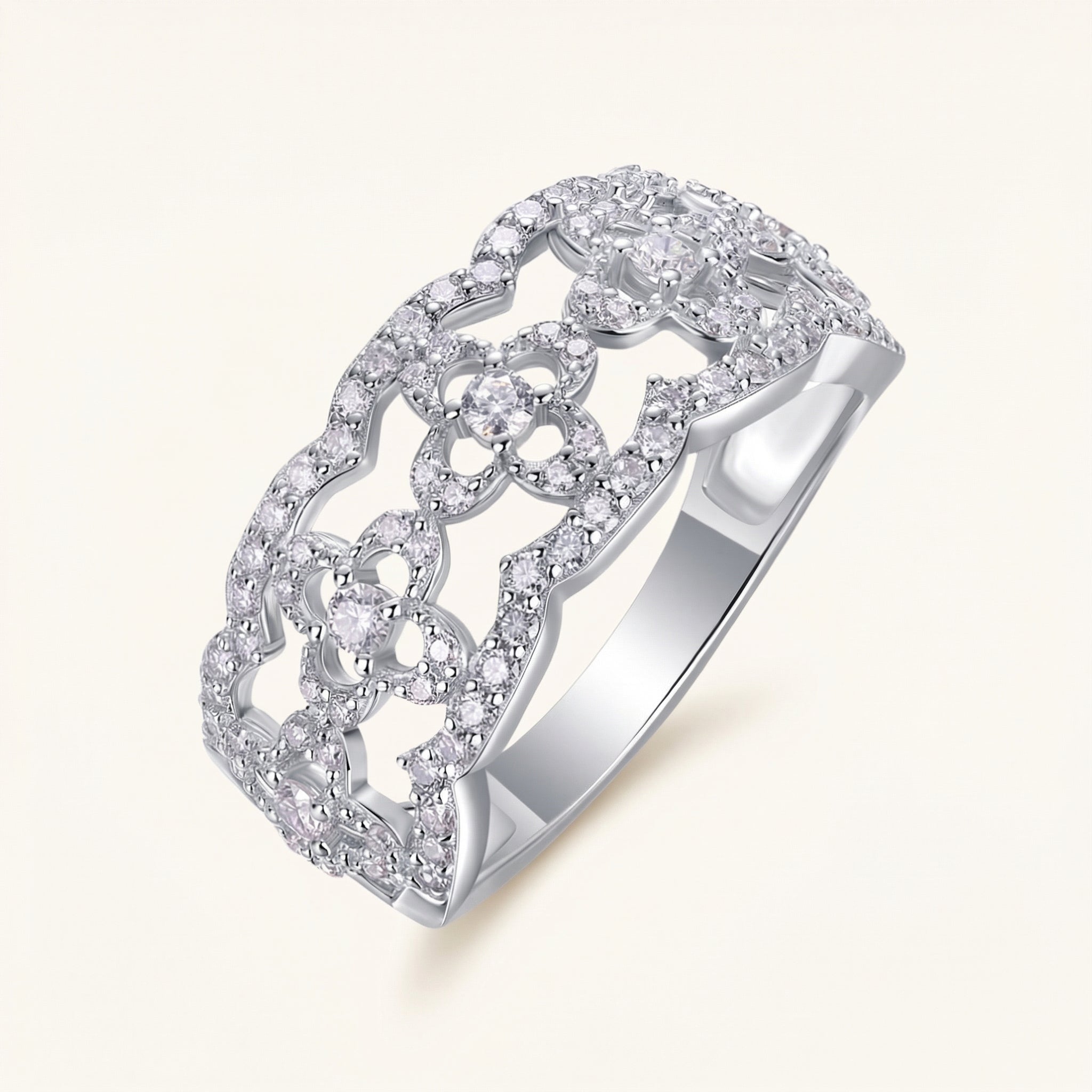 Hind Moissanite Ring