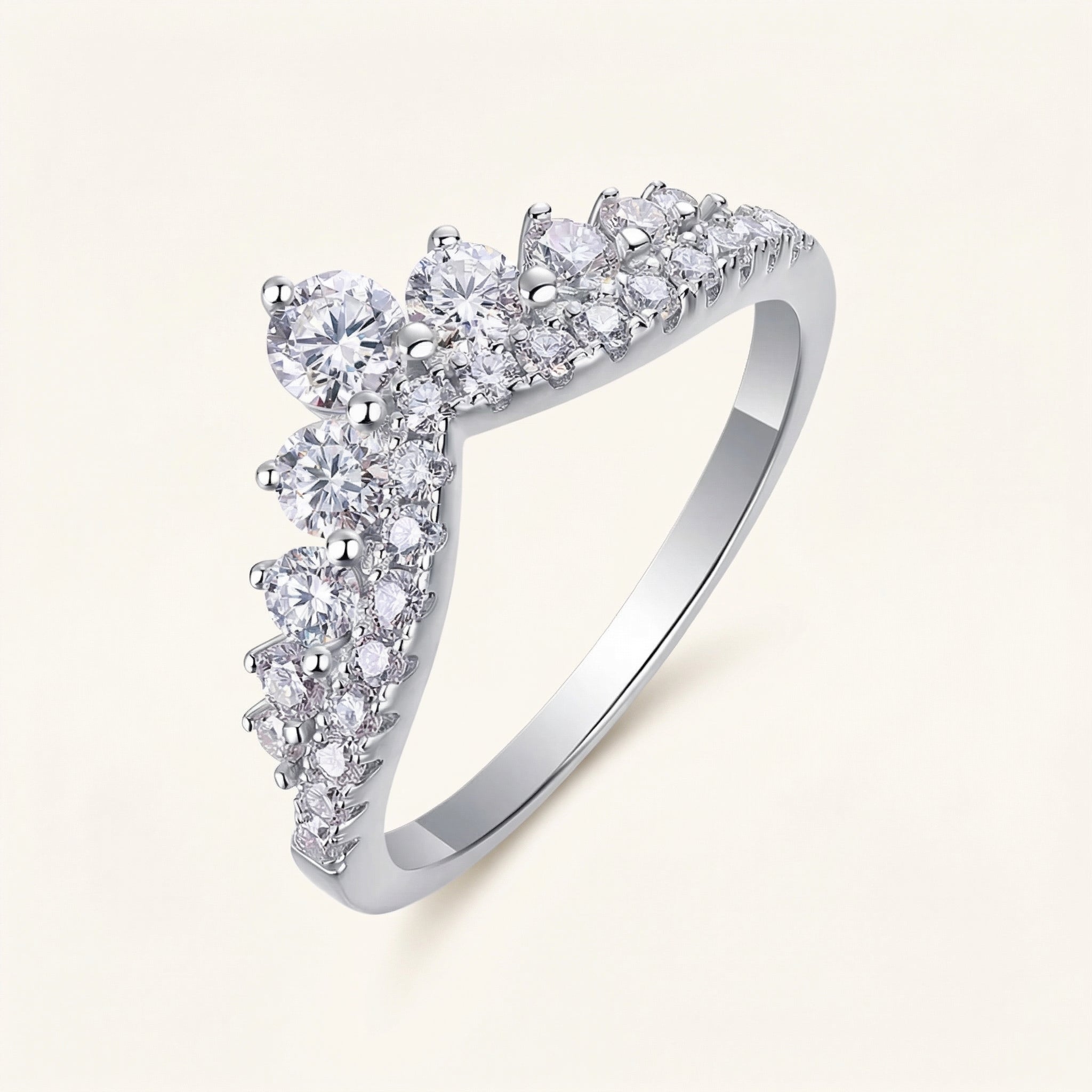 Rula Moissanite Ring