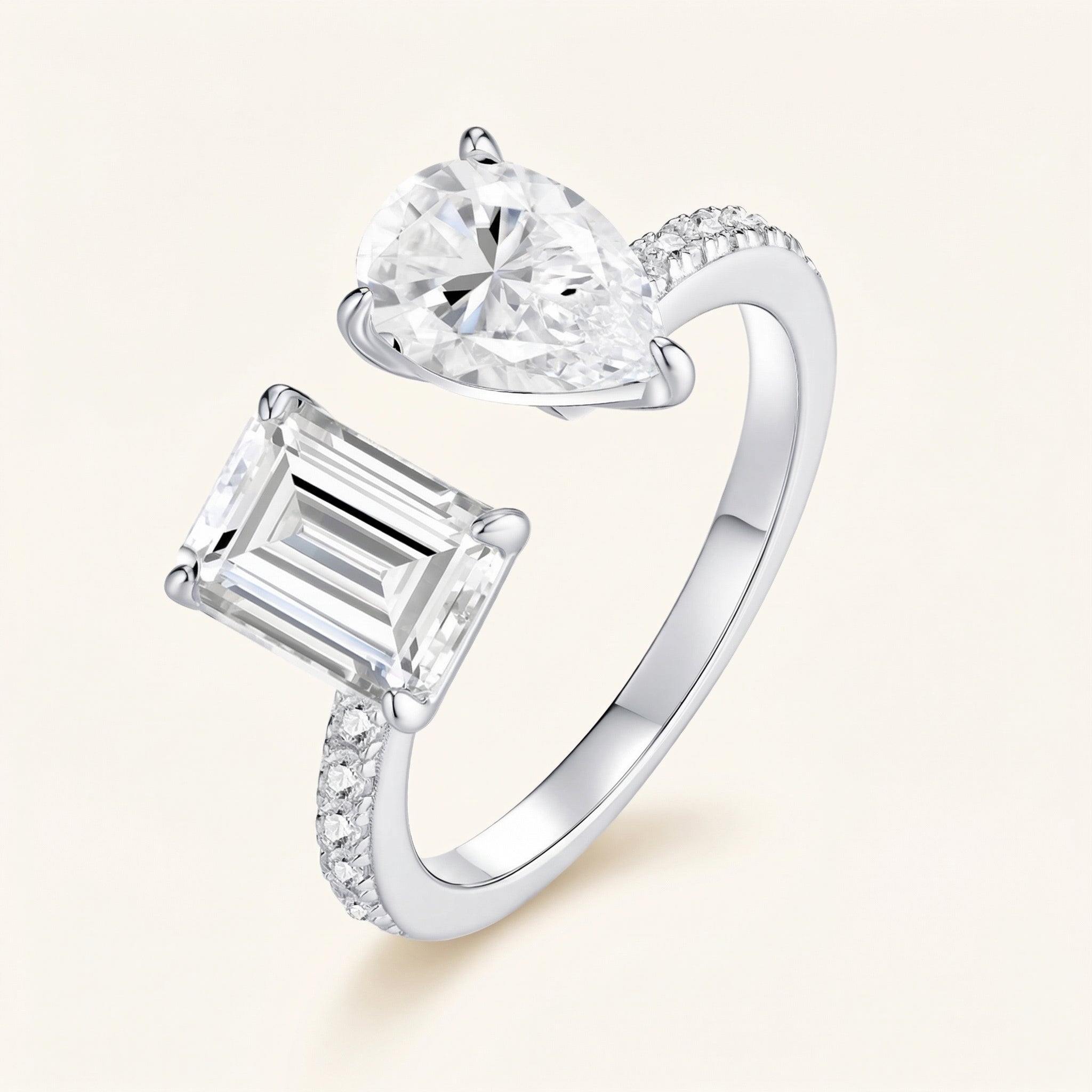 Thuraya Moissanite Ring