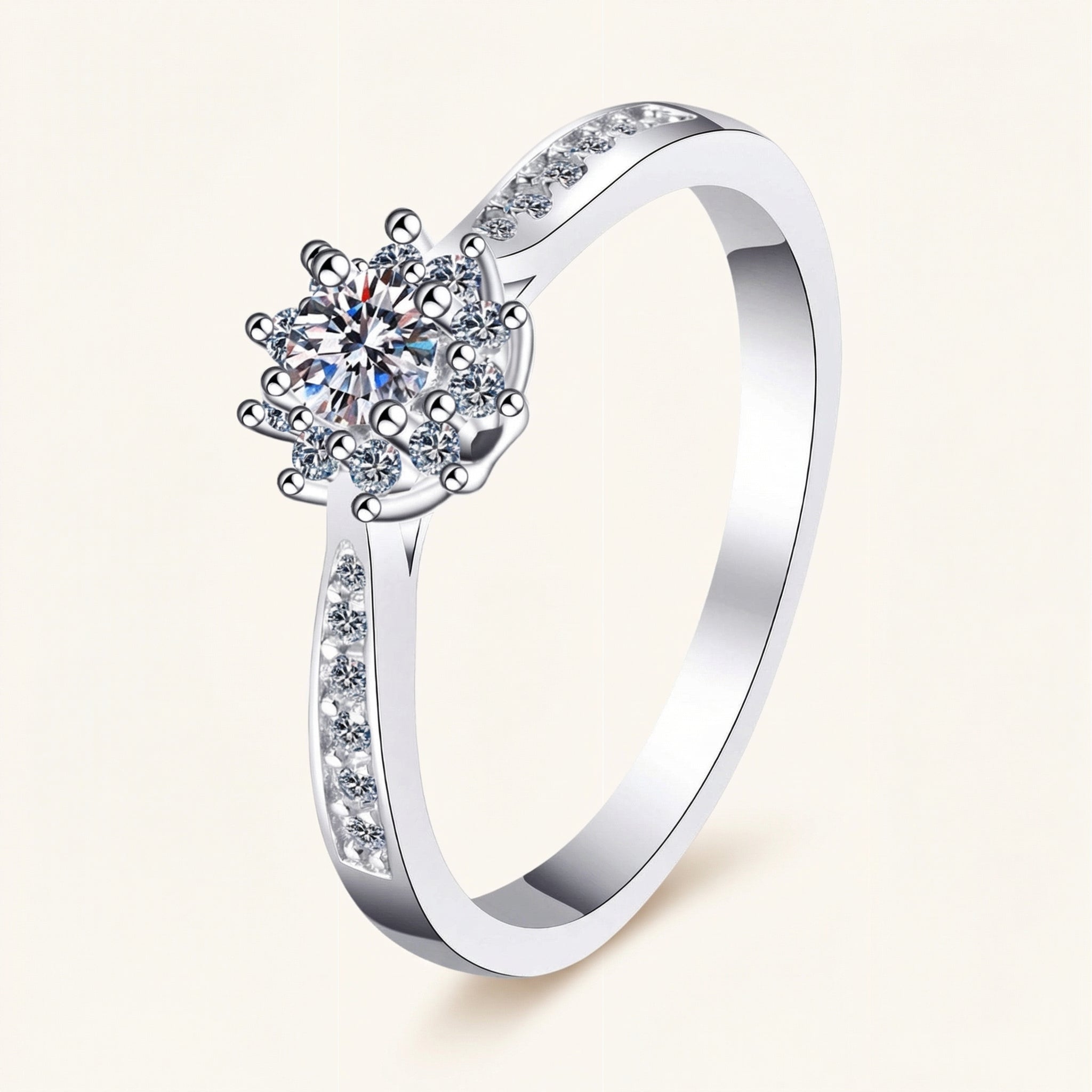 Karima Moissanite Ring