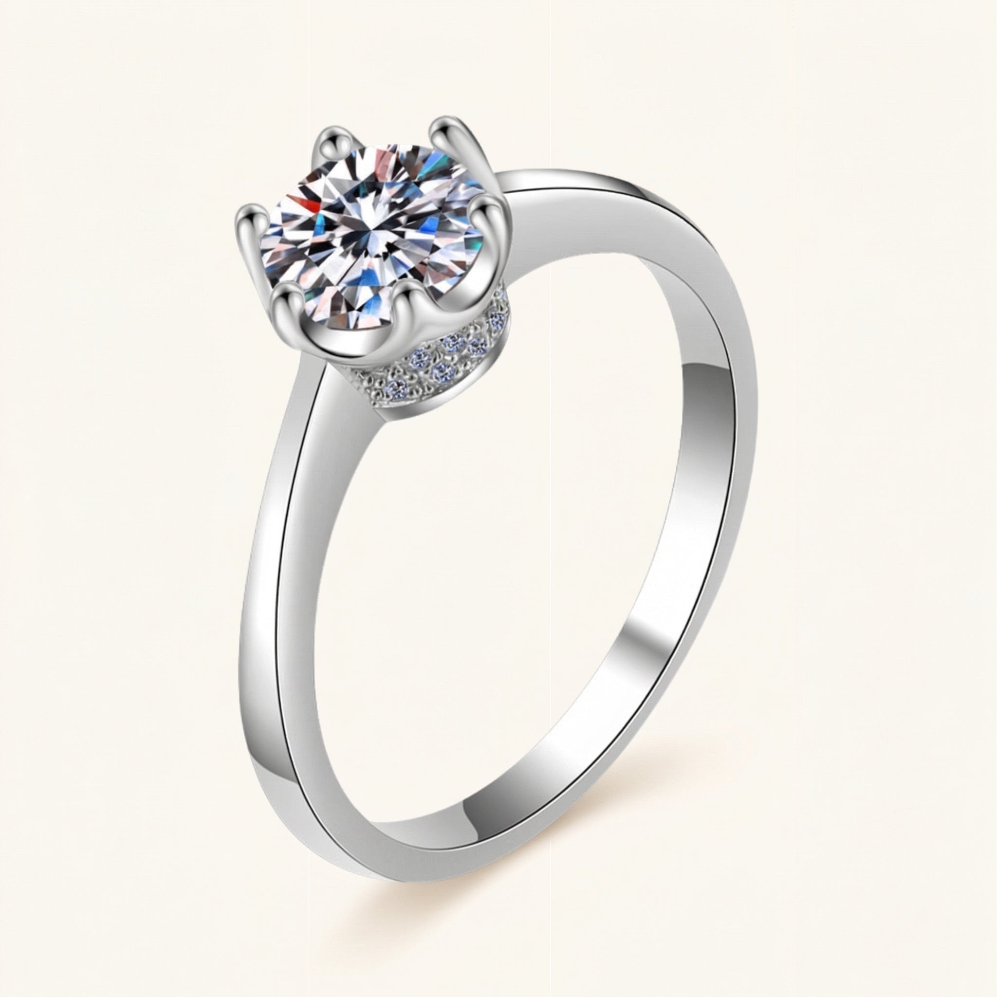 Suad Moissanite Ring