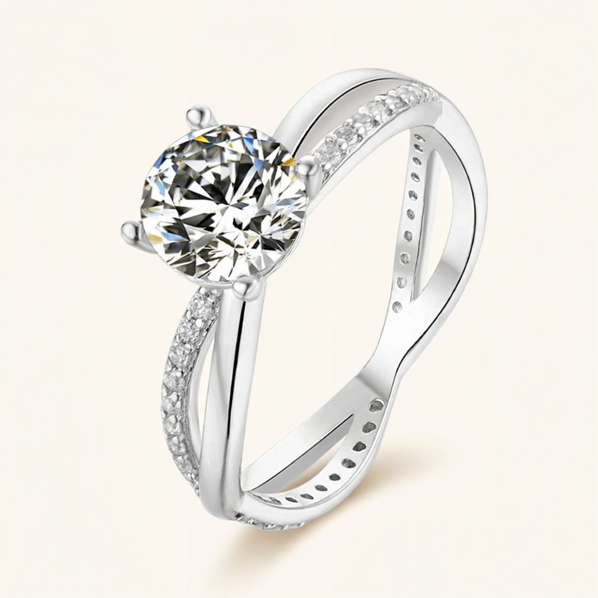 Zena Moissanite Ring