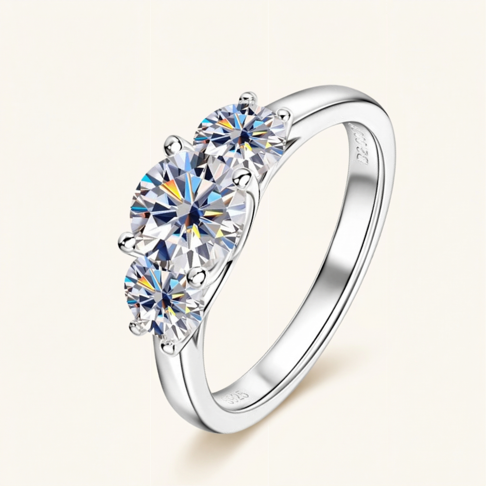 Dena Moissanite Ring