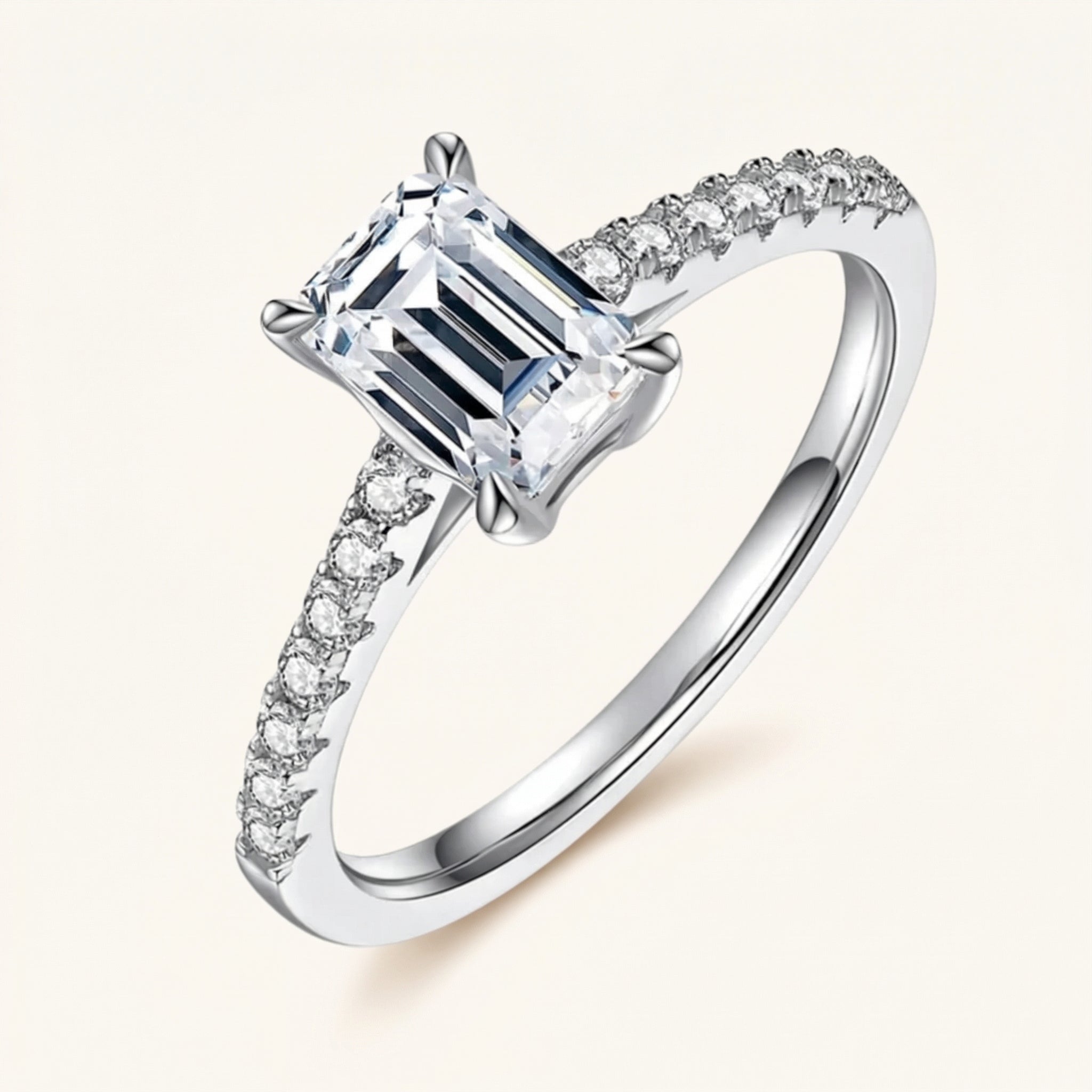 Sara Moissanite Ring