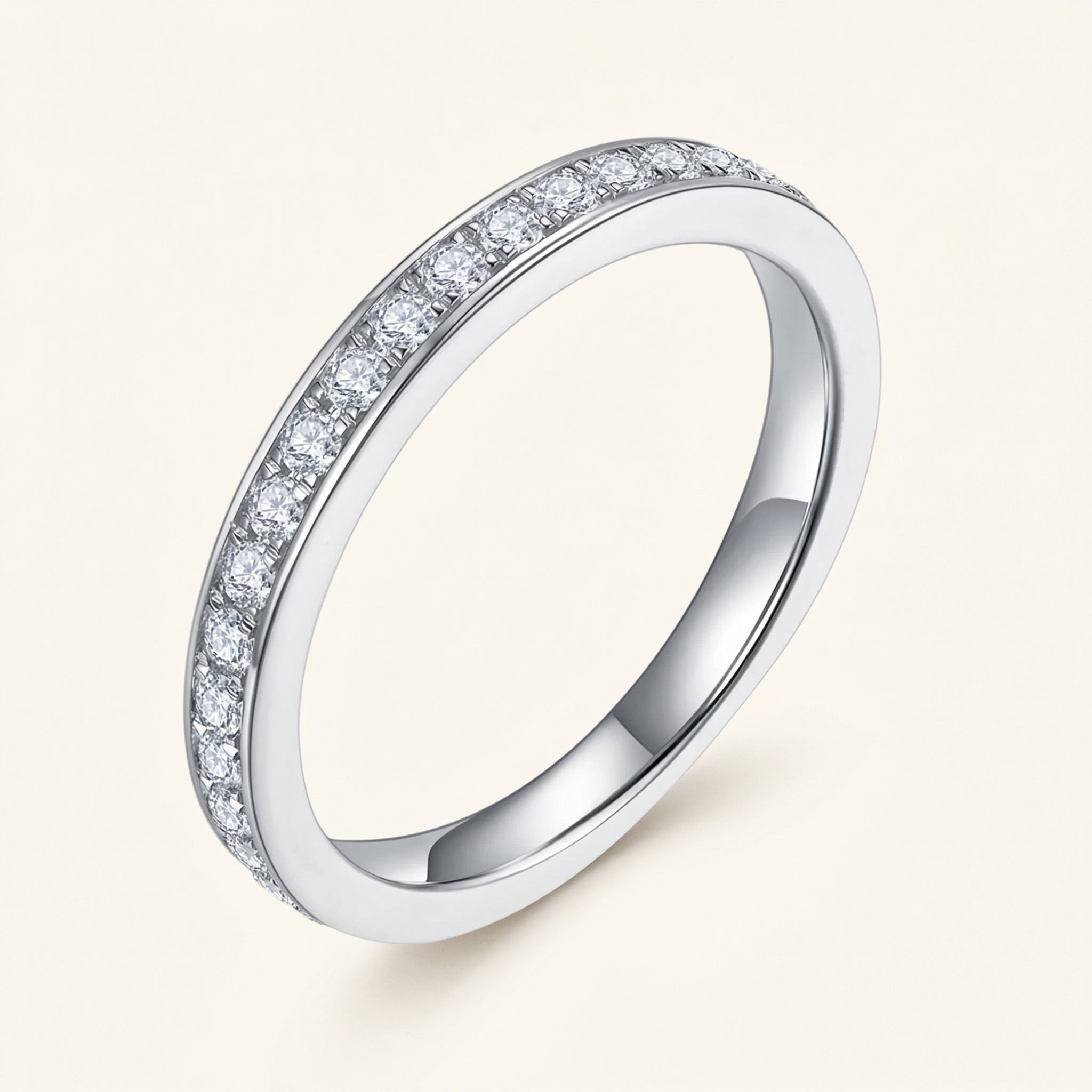 Lubaba Moissanite Ring