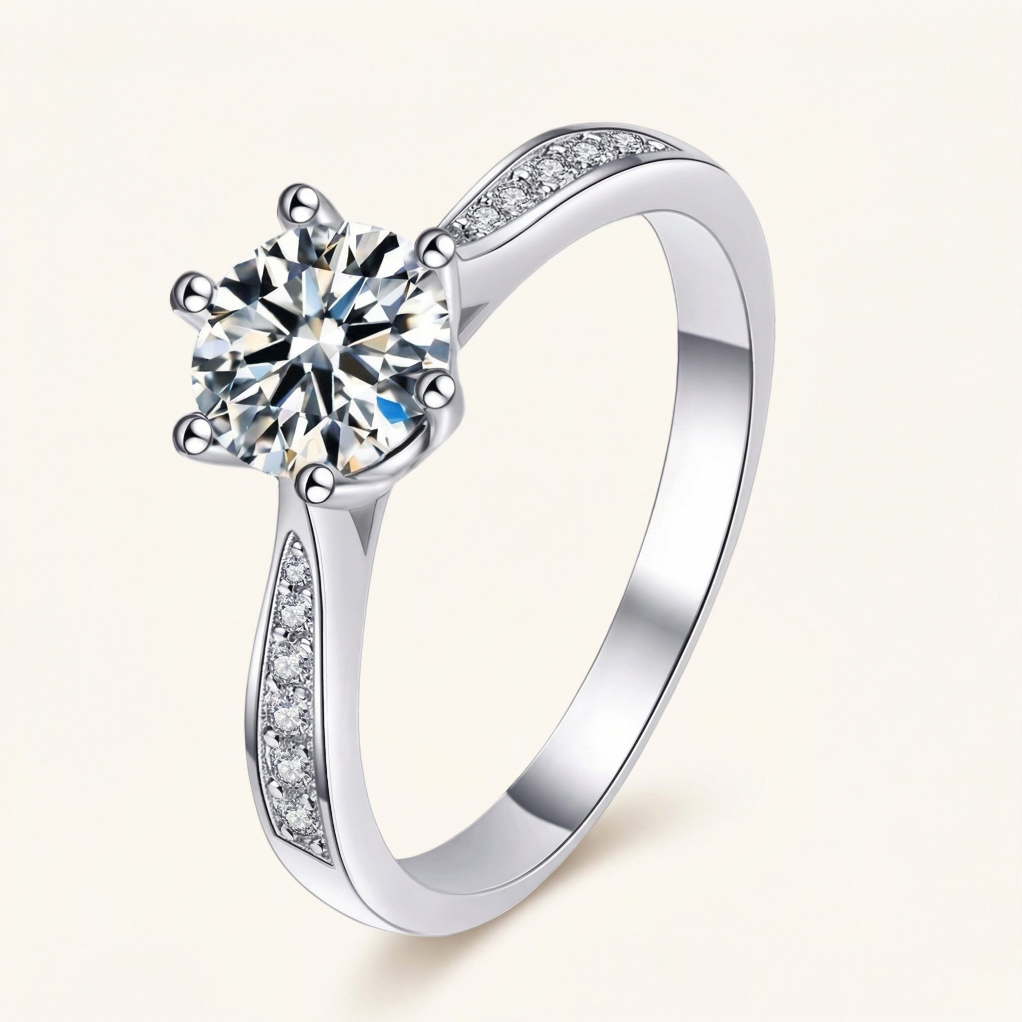 Hayam Moissanite Ring