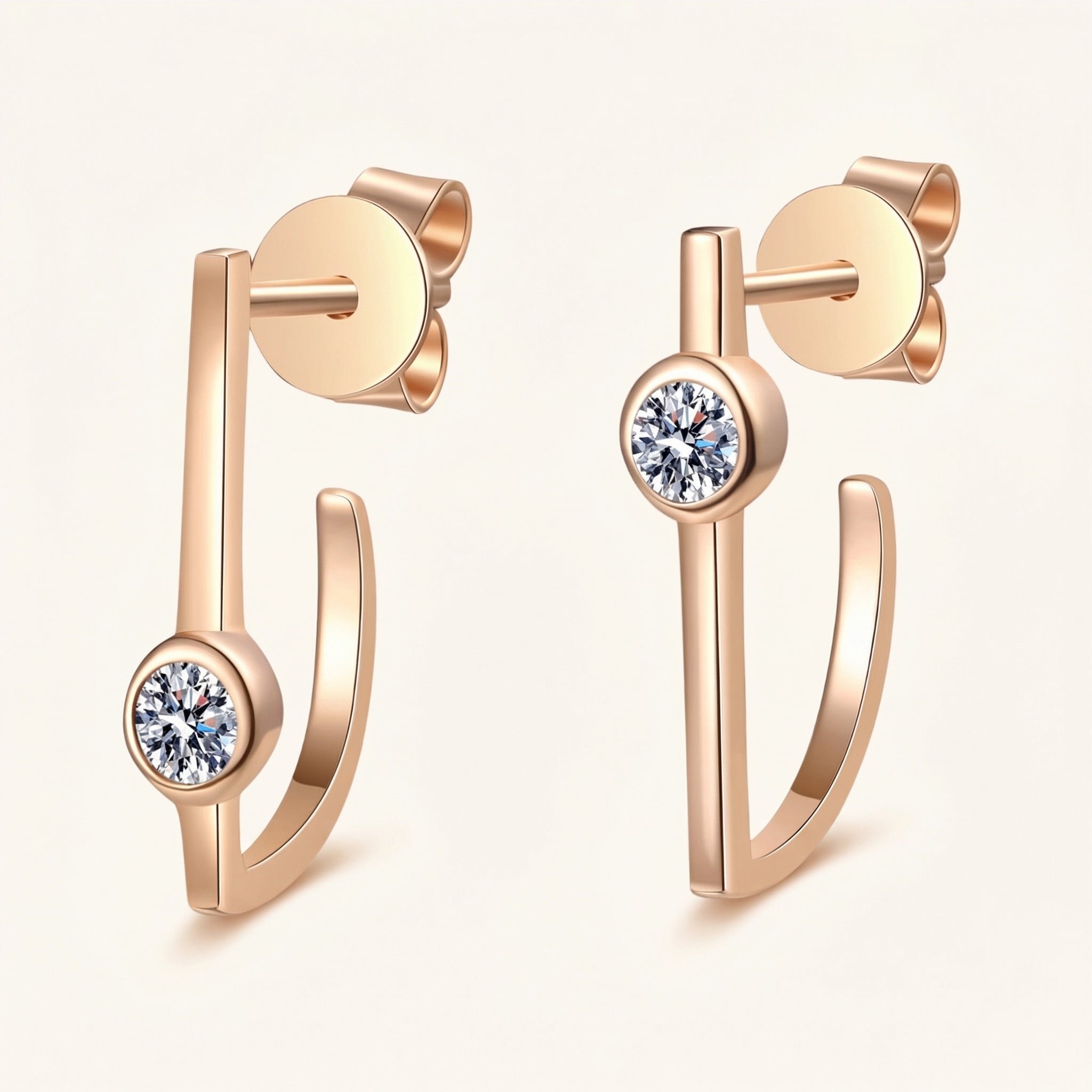 Fadwa Moissanite Earrings