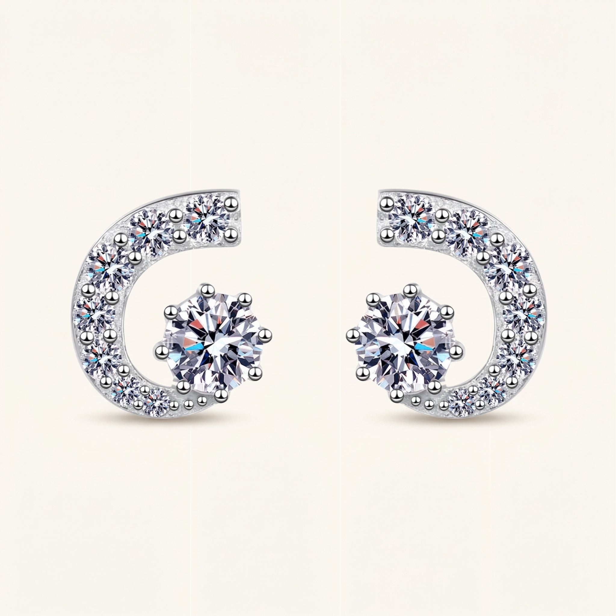 Nuriya Moissanite Earrings