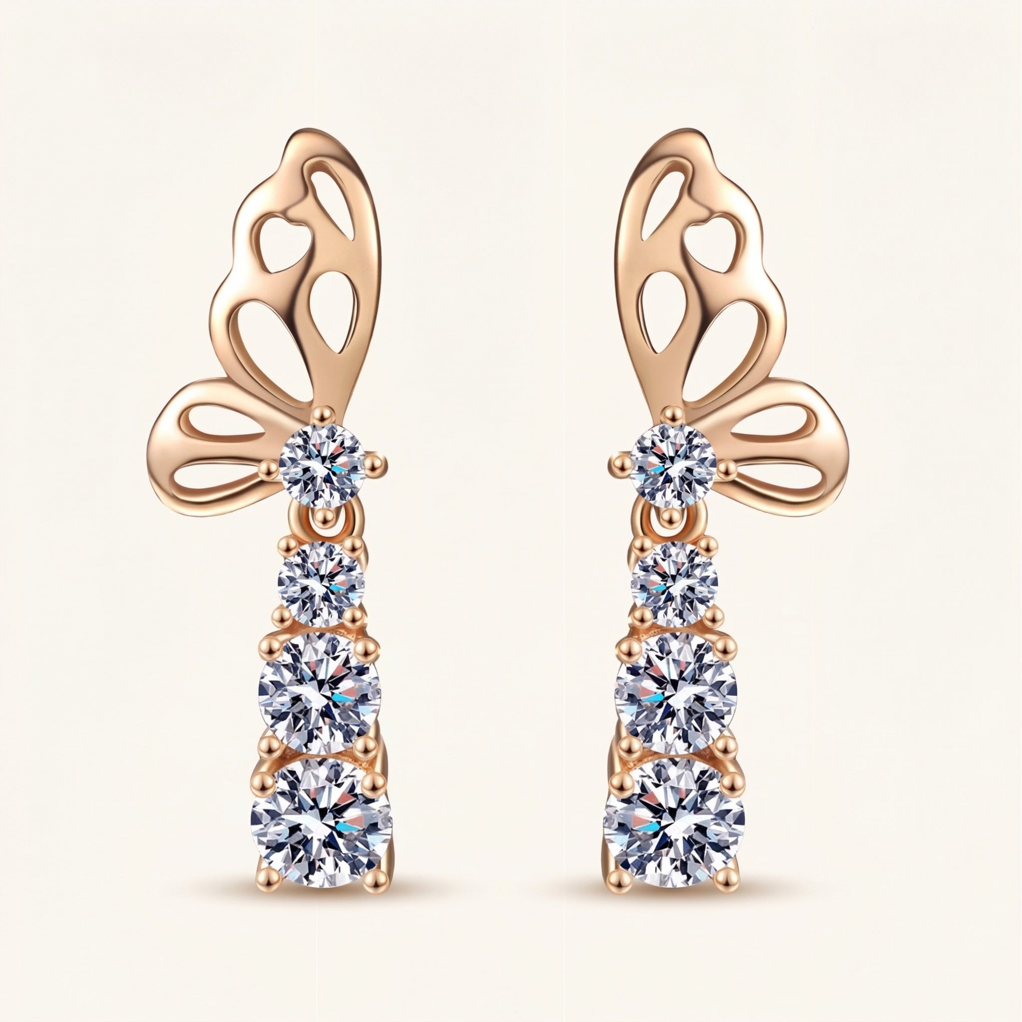Nisa Moissanite Earrings