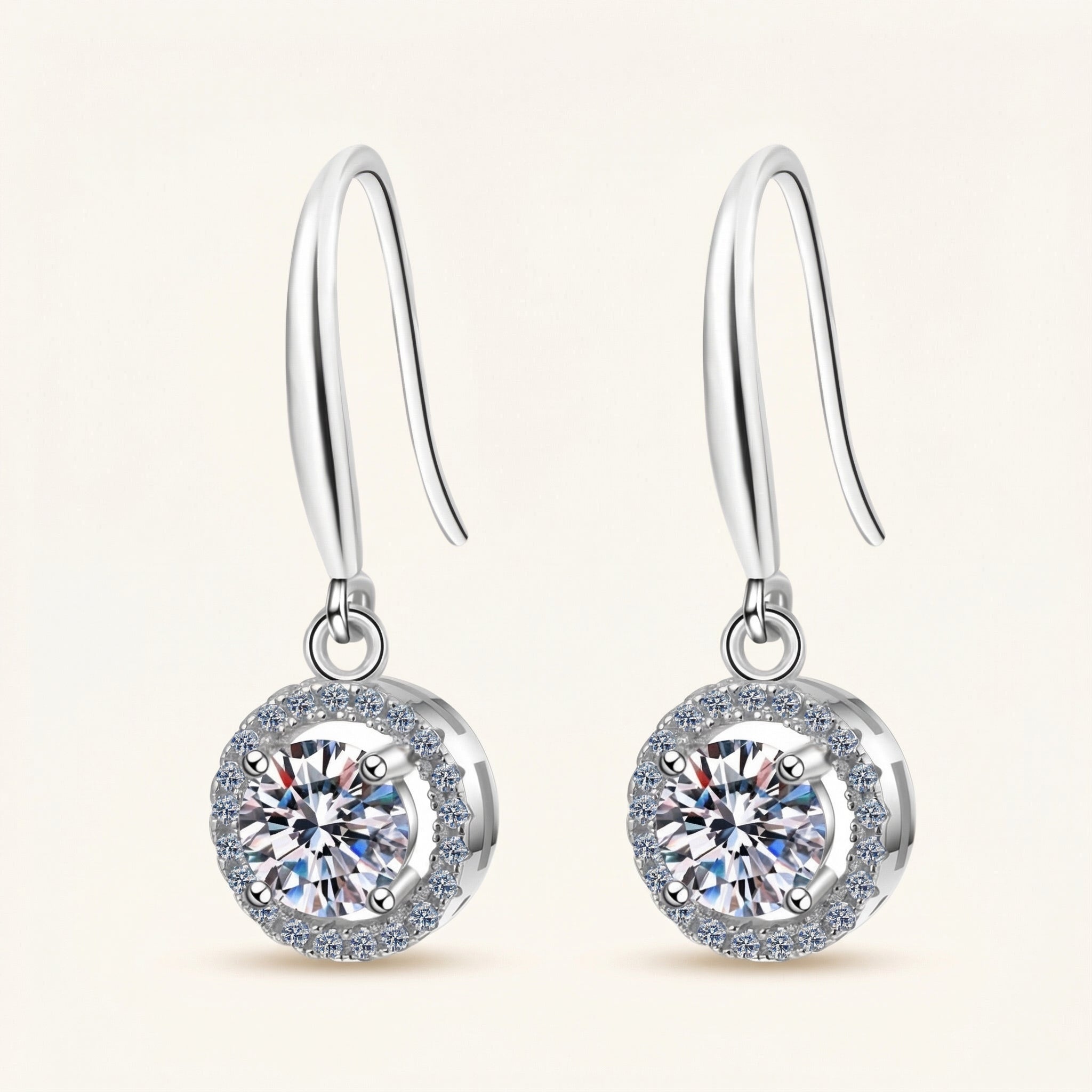 Feryal Moissanite Earrings
