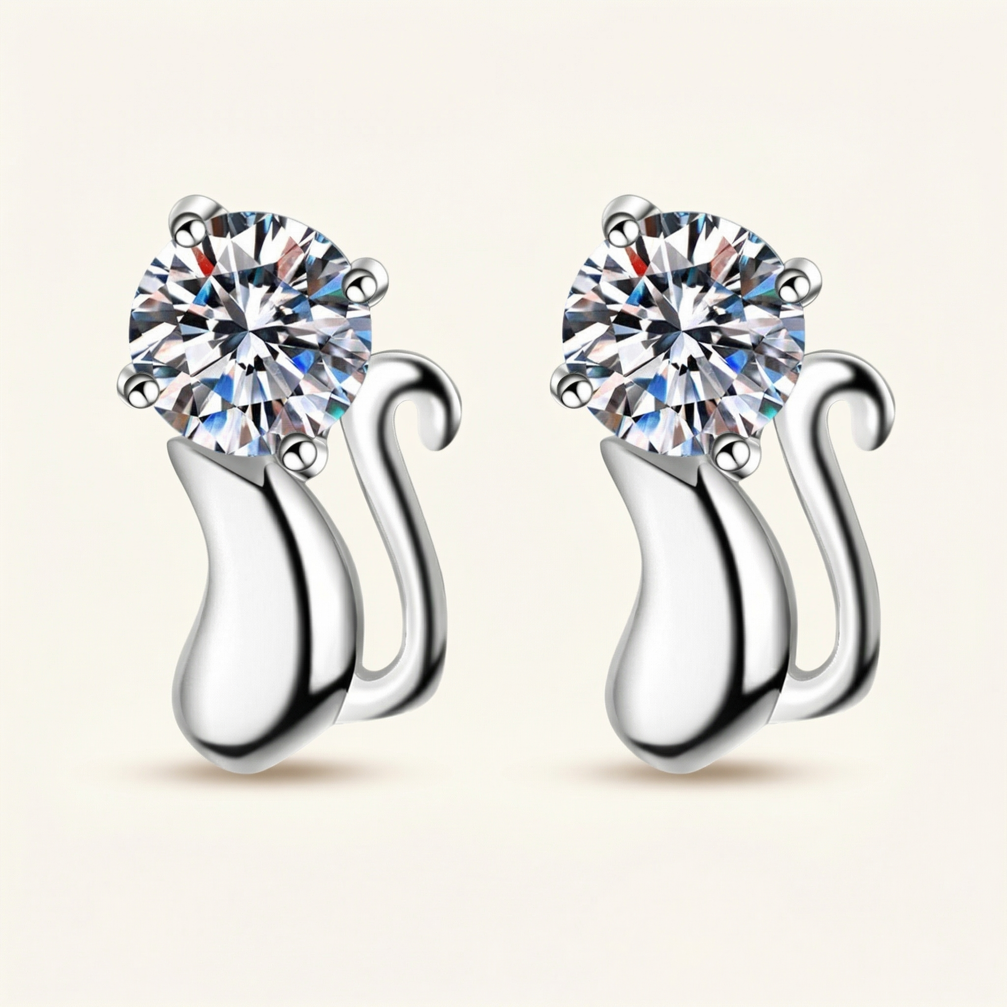Houria Moissanite Earrings