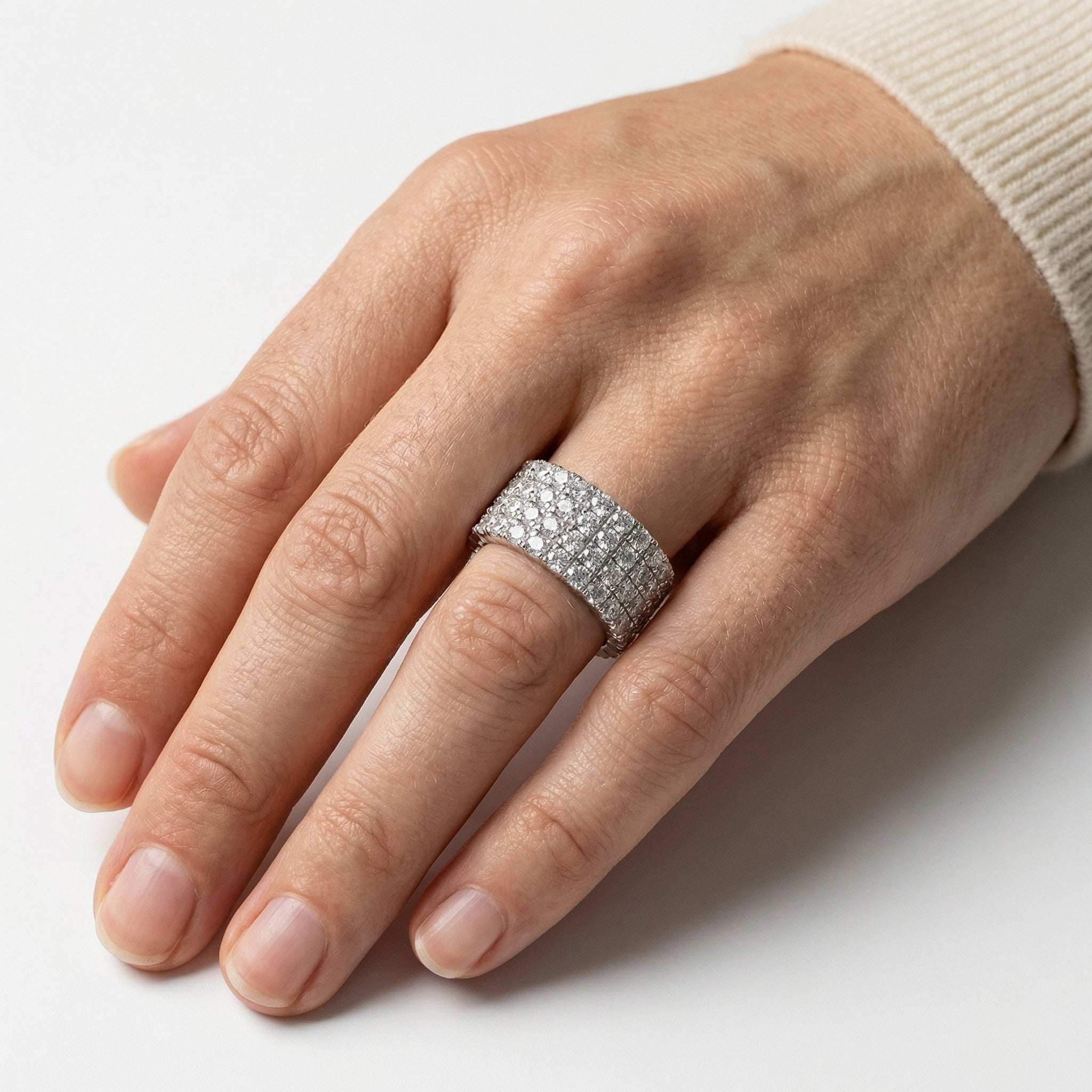 Nadia Moissanite Ring