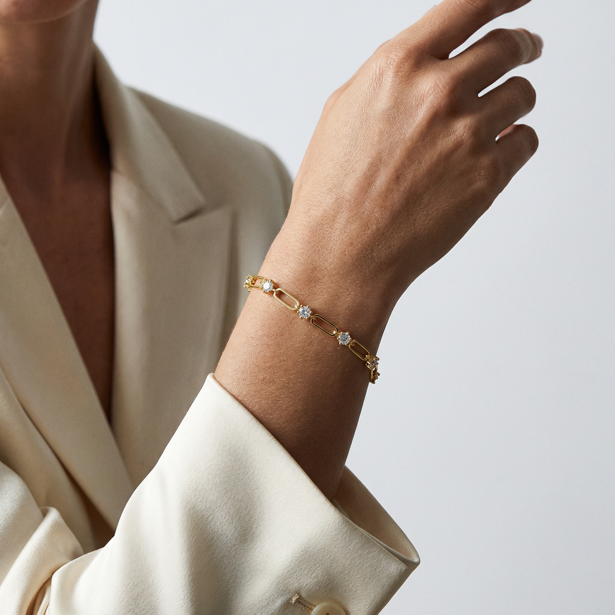 Raeda Moissanite Bracelet
