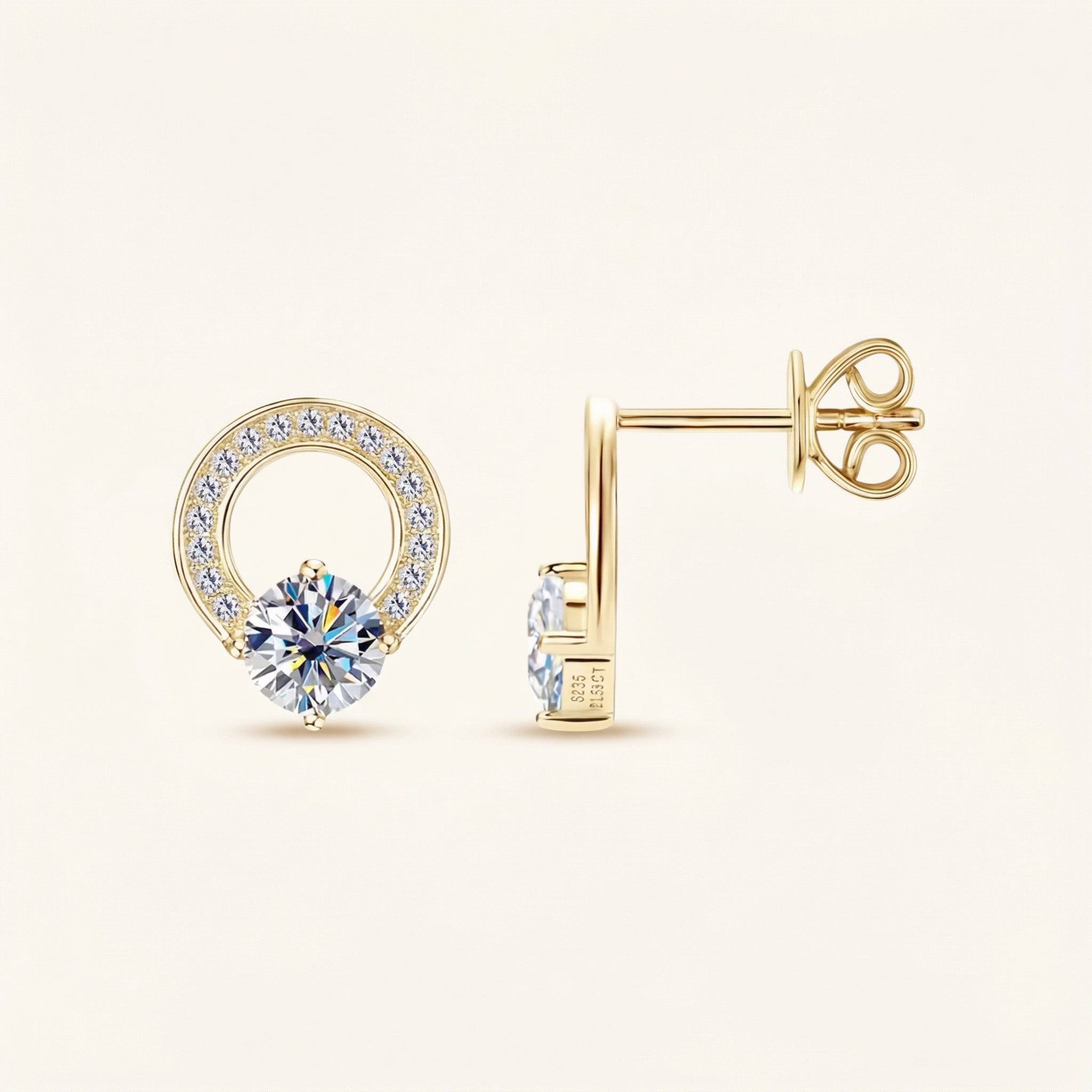 Wijdan Moissanite Earrings