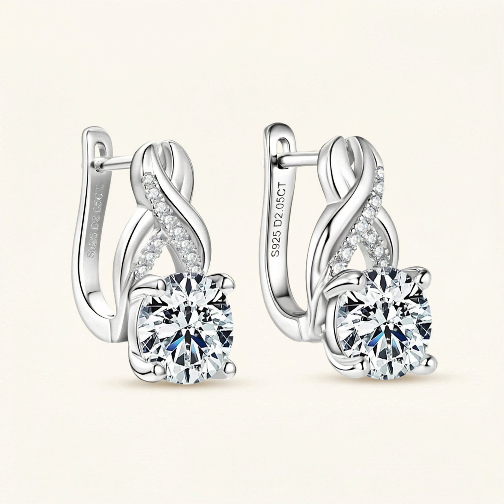 Nihad Moissanite Earrings