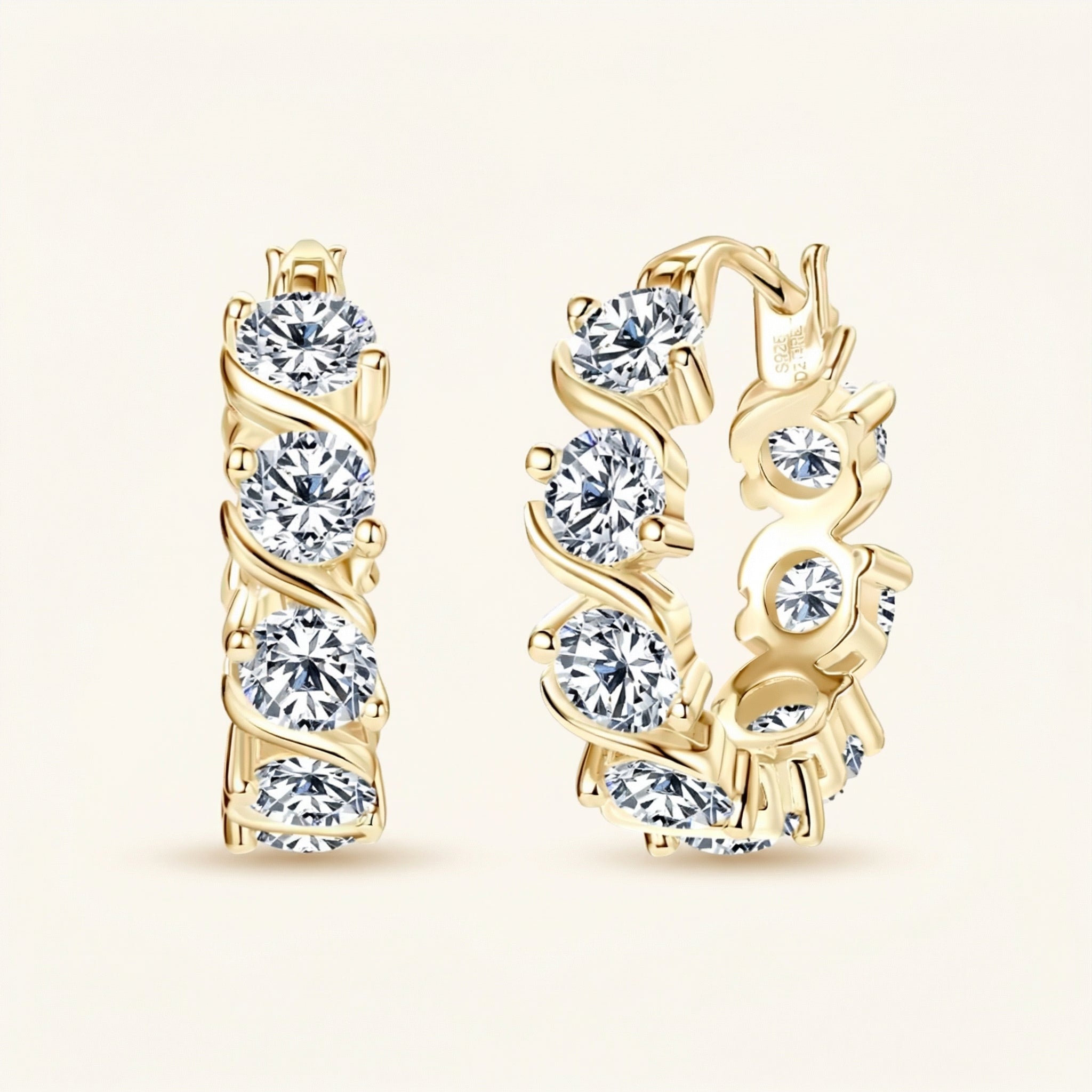 Sulima Moissanite Earrings