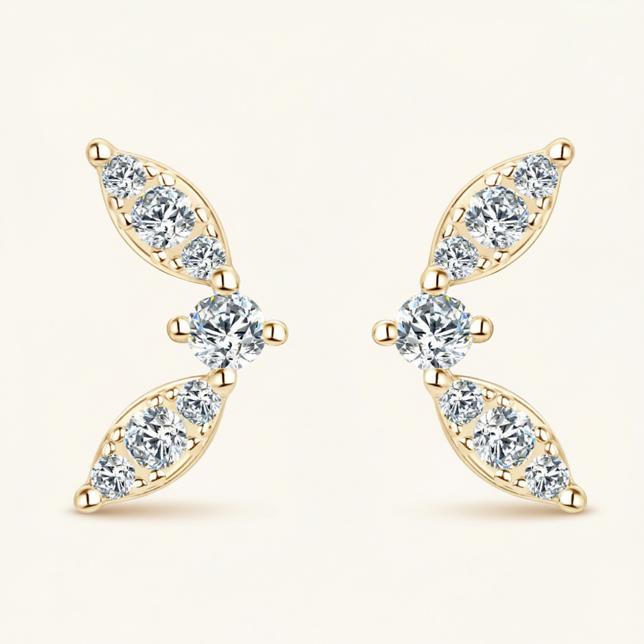 Nasma Moissanite Earrings