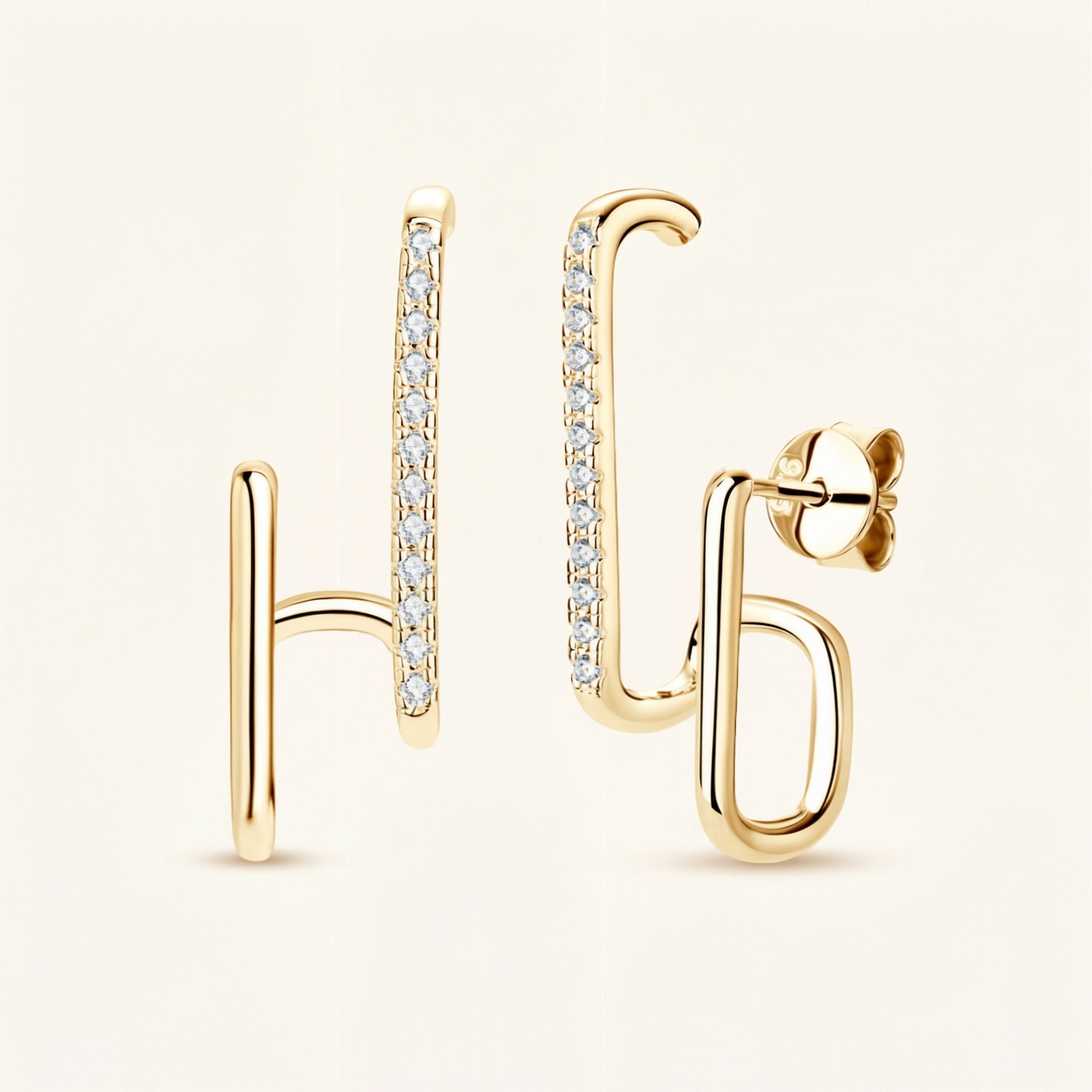 Safaa Moissanite Earrings