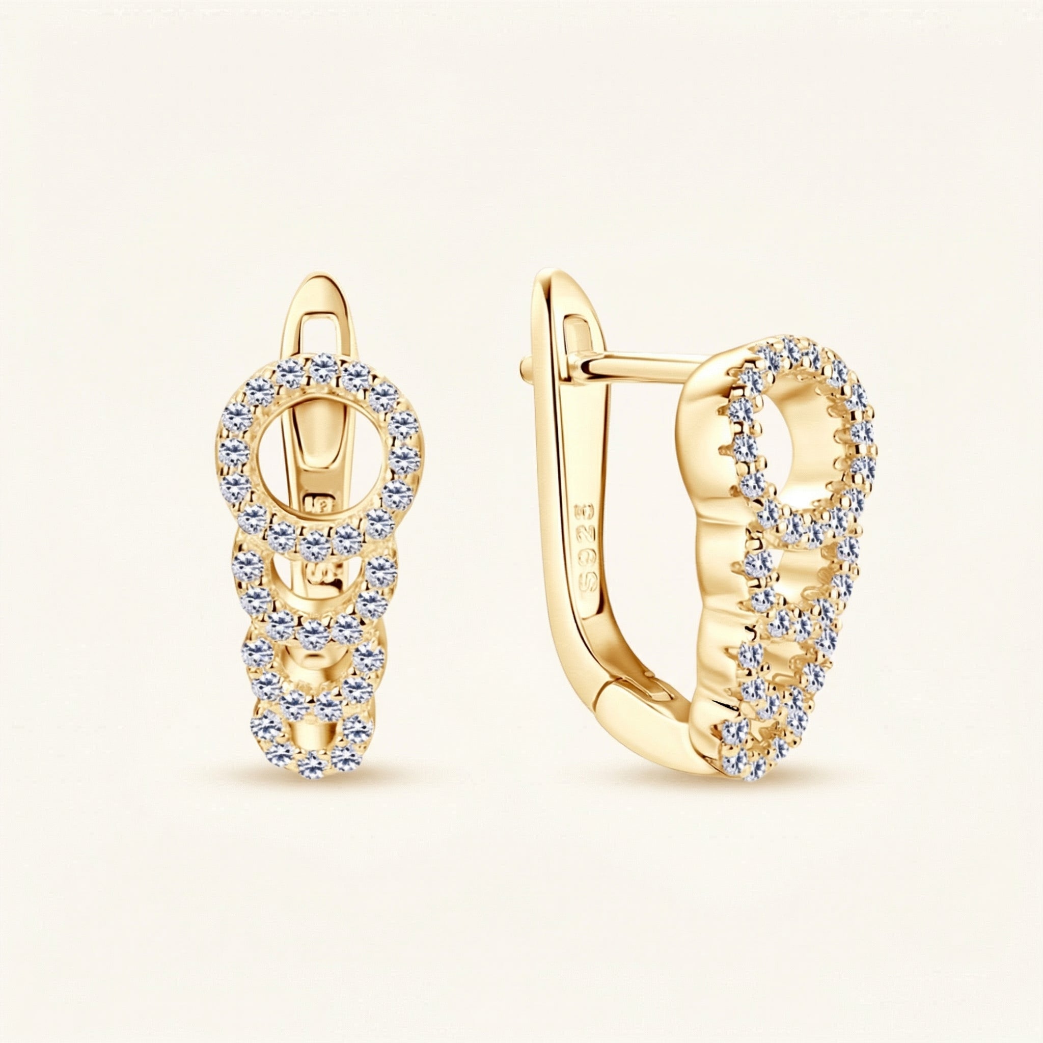 Shoug Moissanite Earrings