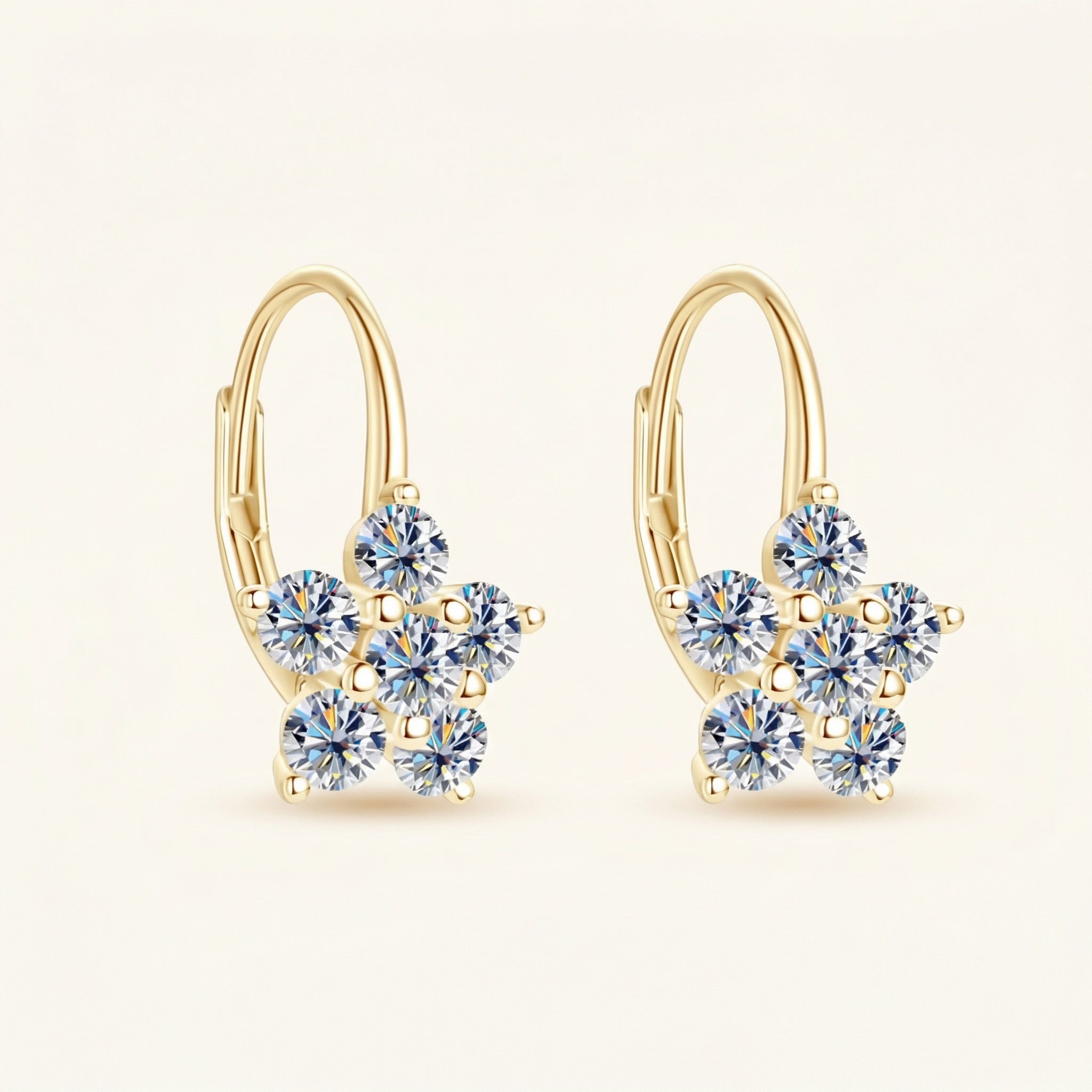 Sulafa Moissanite Earrings