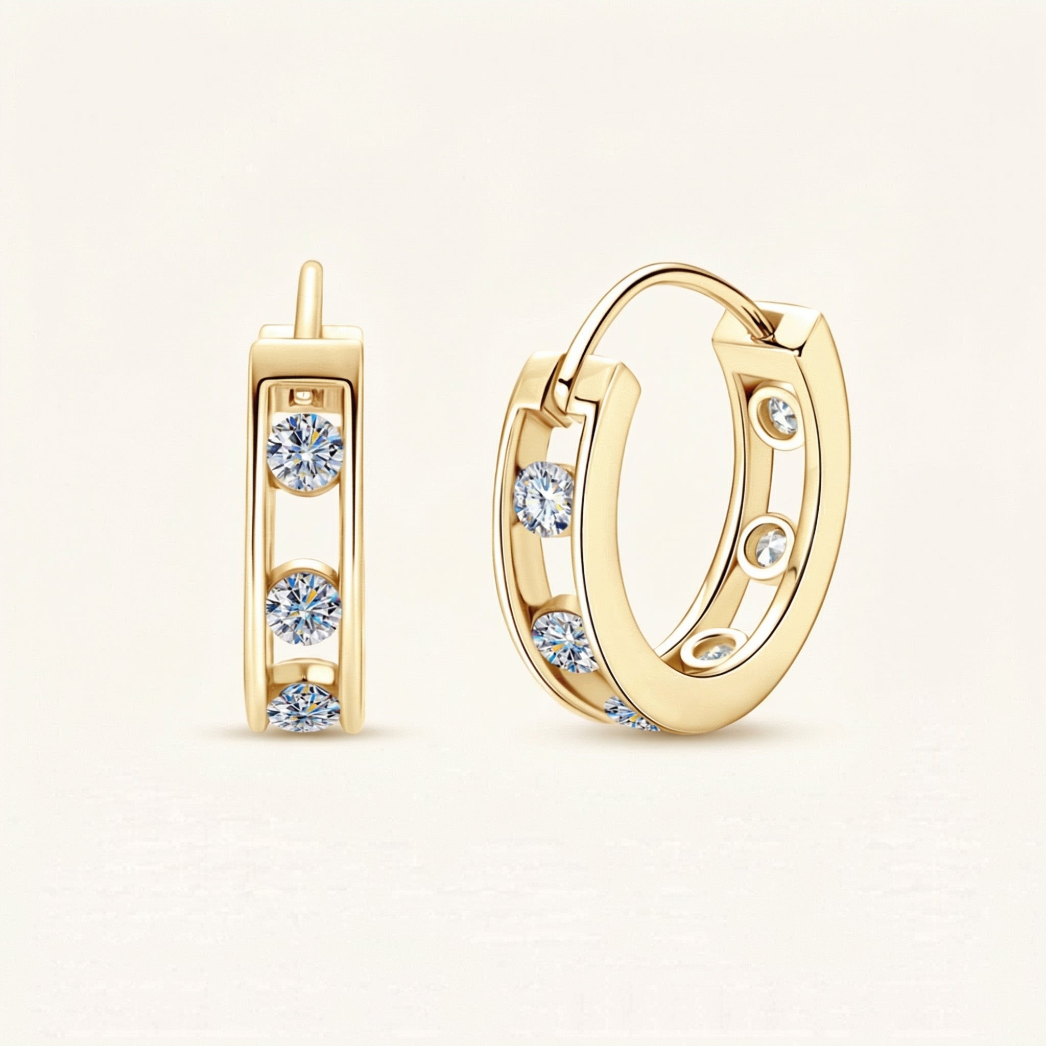 Tahiyya Moissanite Earrings