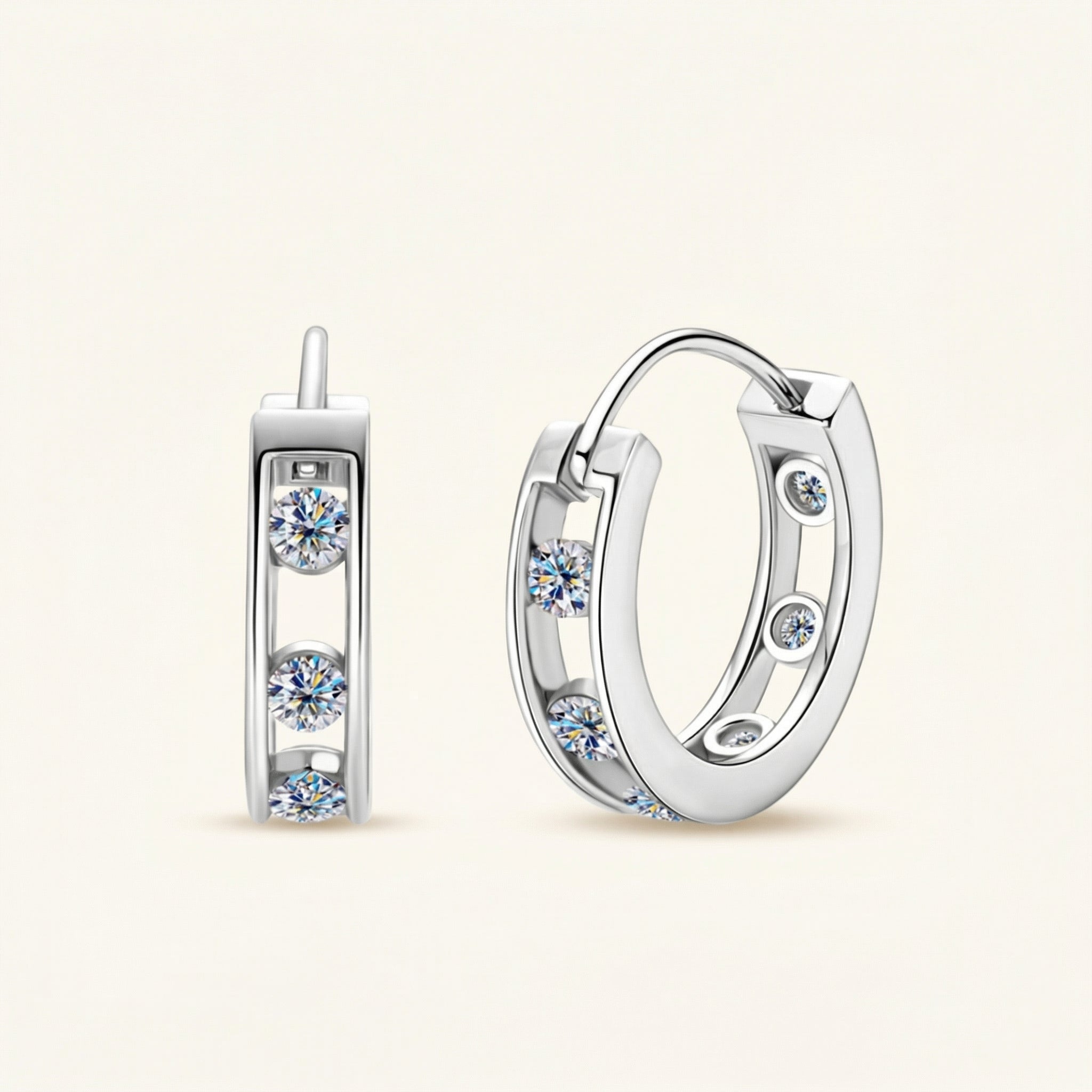 Tahiyya Moissanite Earrings