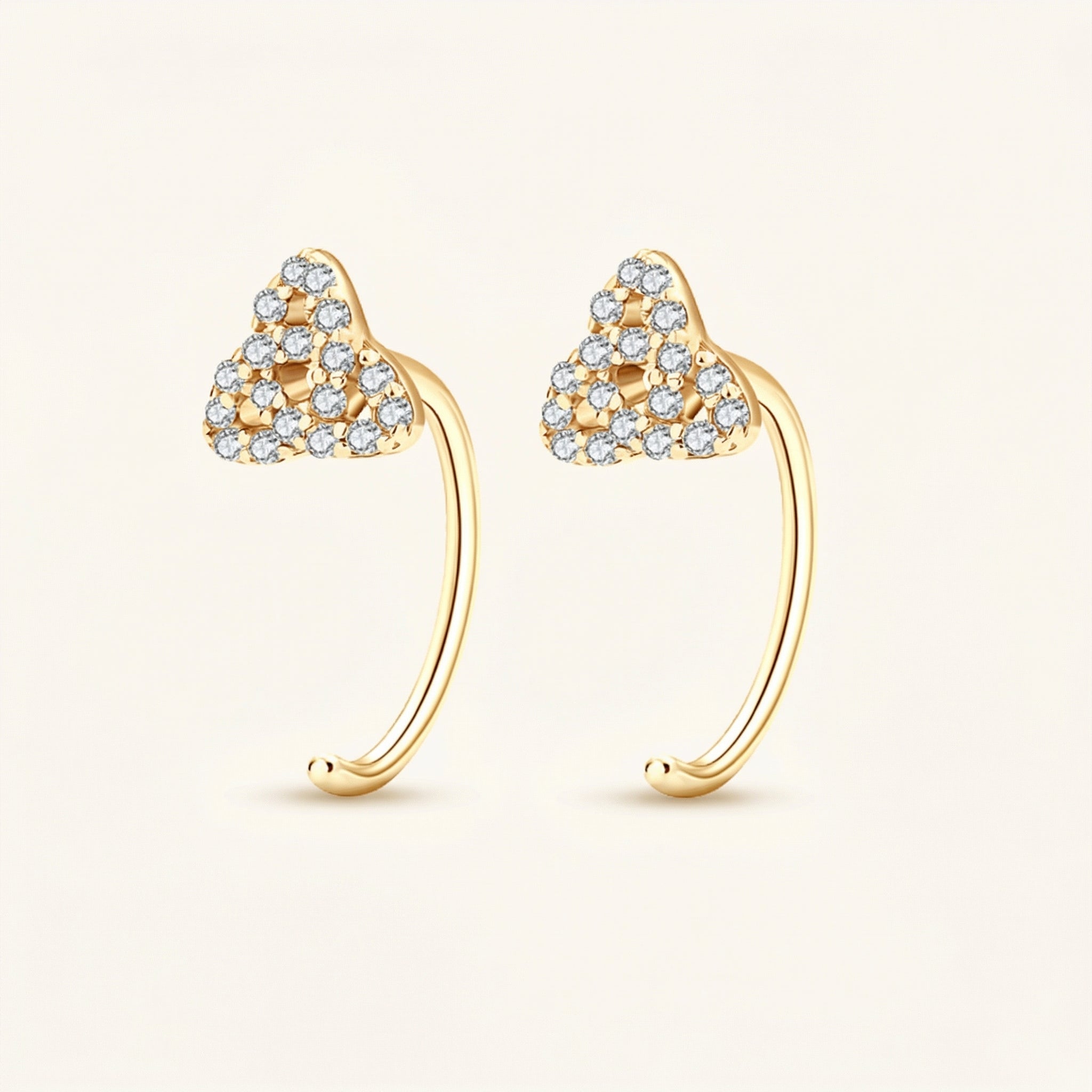 Roqaya Moissanite Earrings