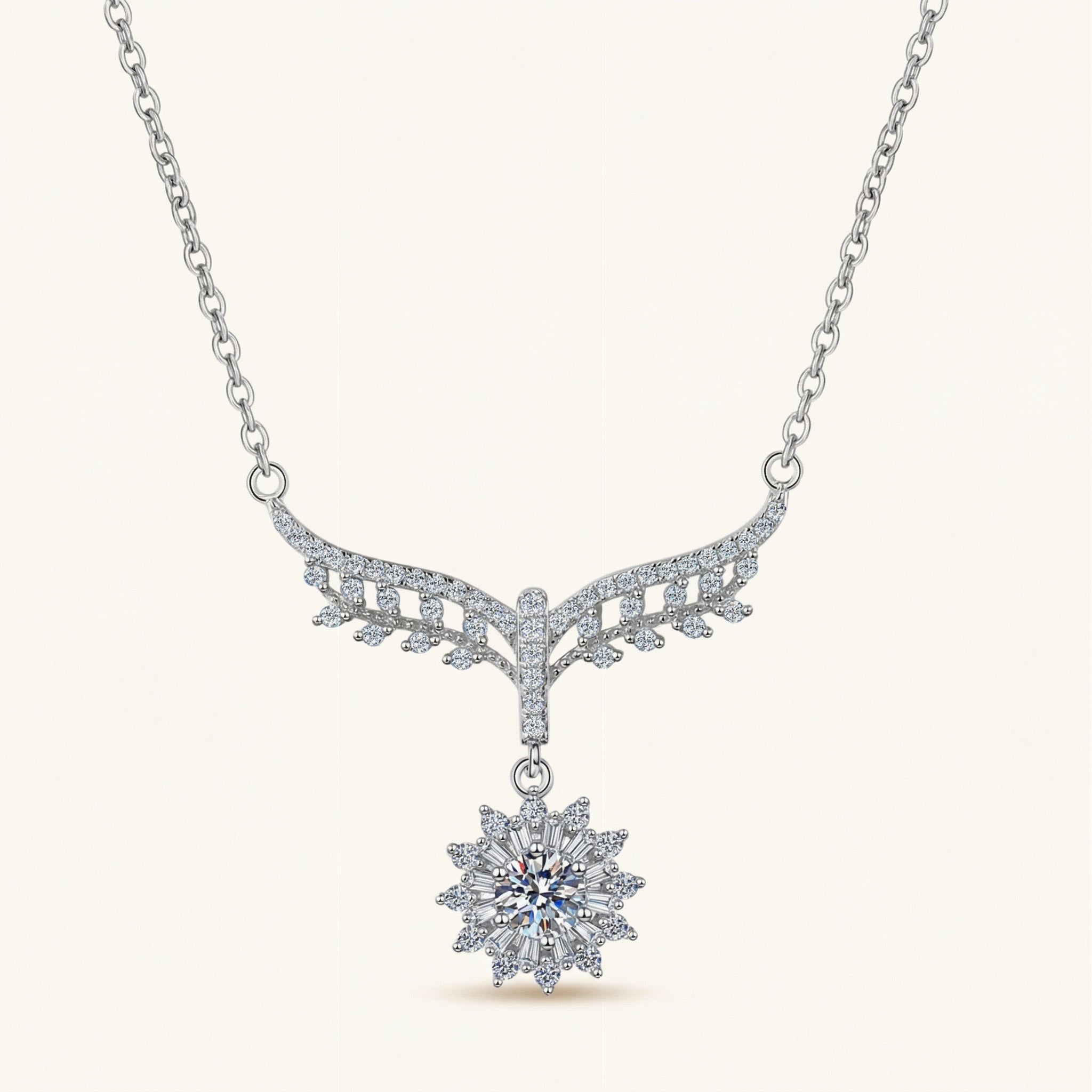 Nabila Moissanite Necklace