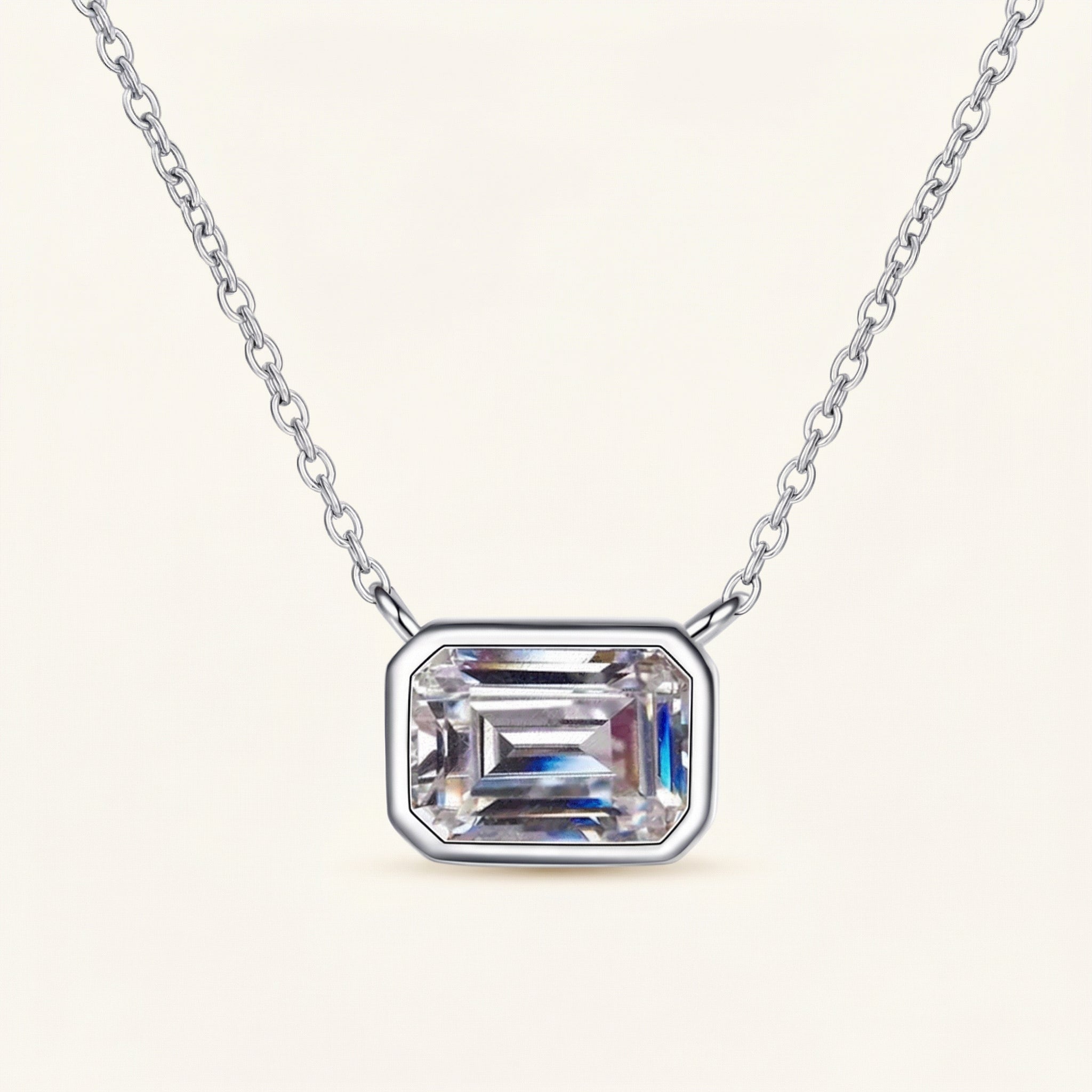 Neda Moissanite Necklace