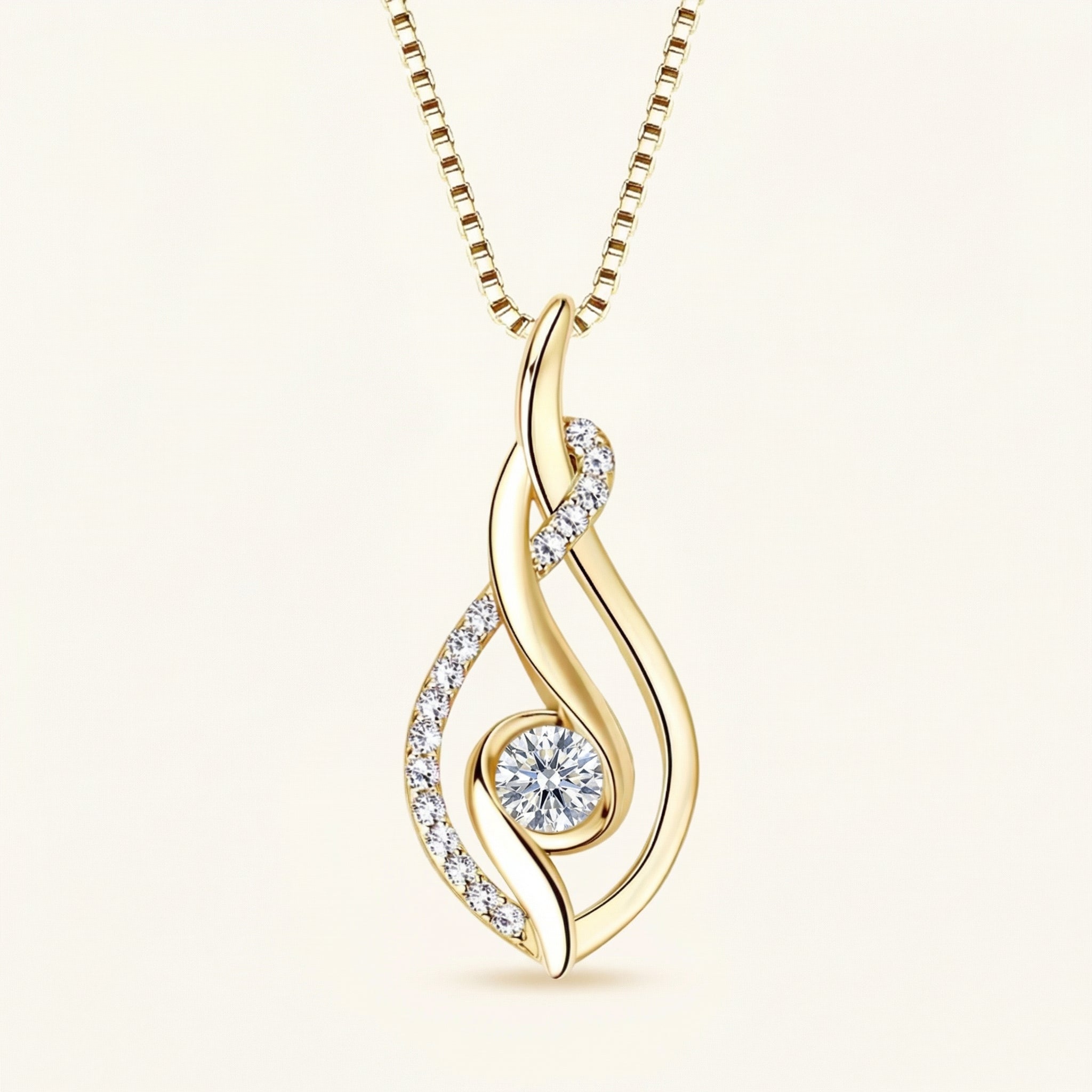Rabab Moissanite Necklace