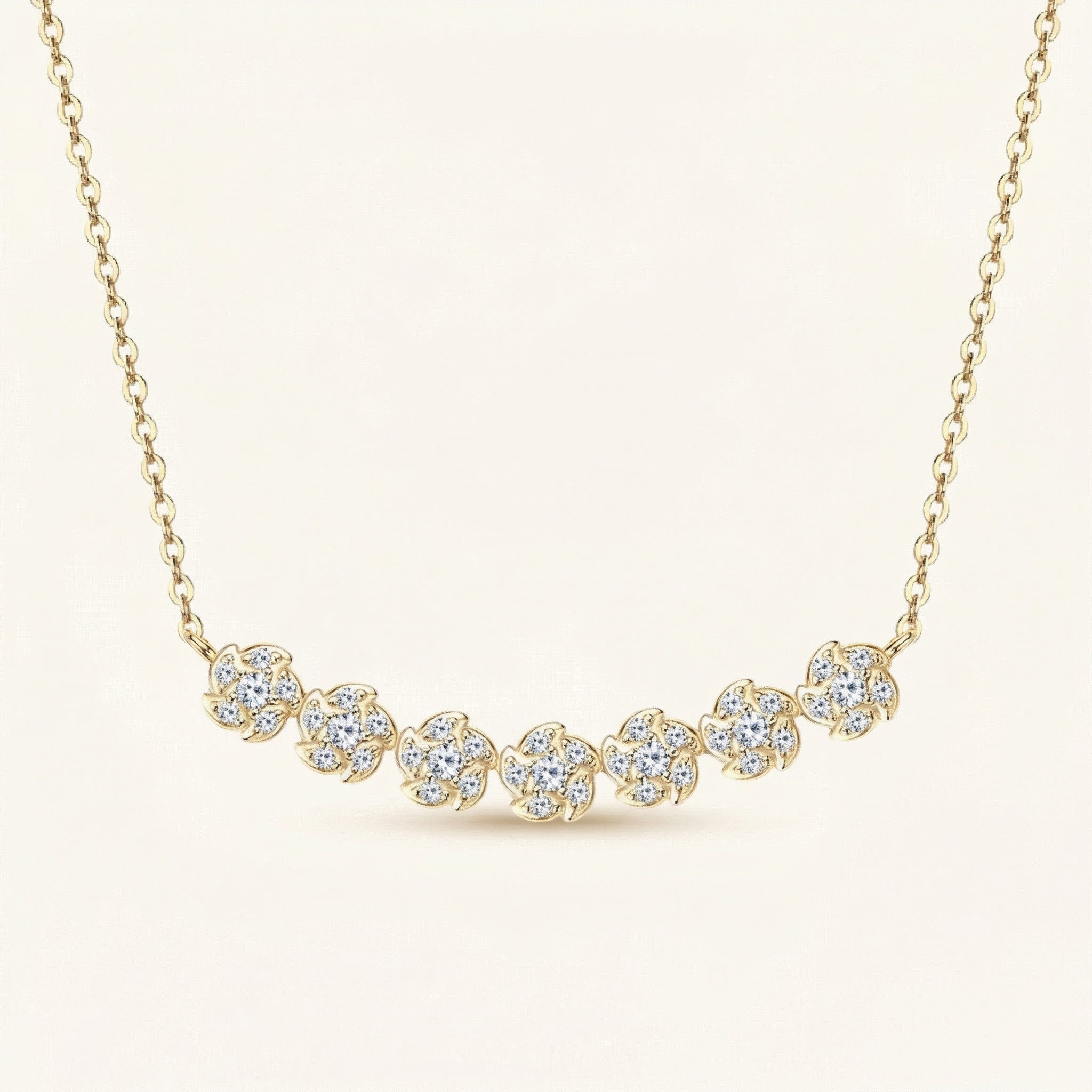 Saida Moissanite Necklace