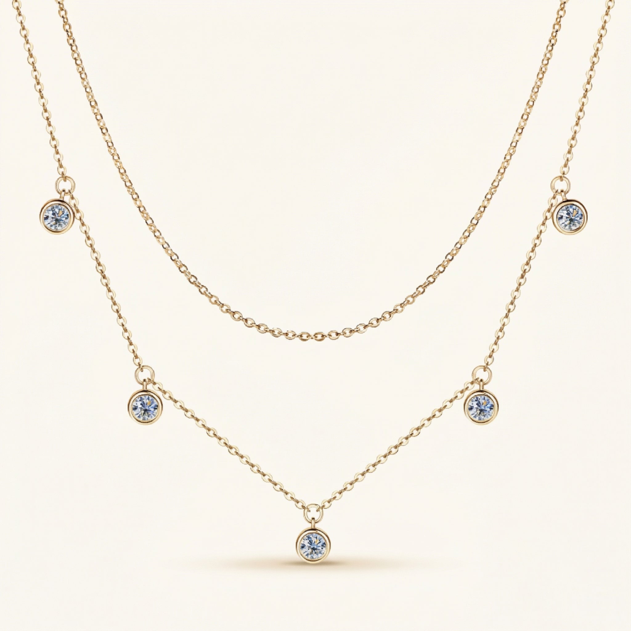 Samiha Moissanite Necklace