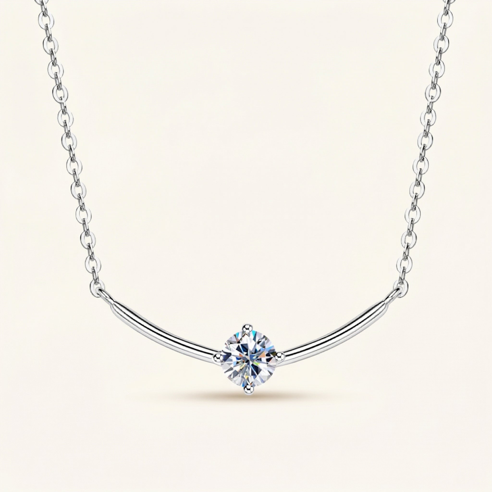 Suhad Moissanite Necklace