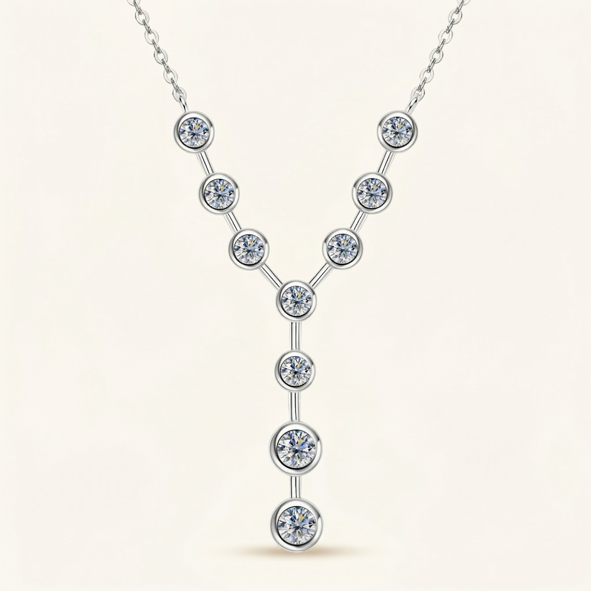 Suhaila Moissanite Necklace
