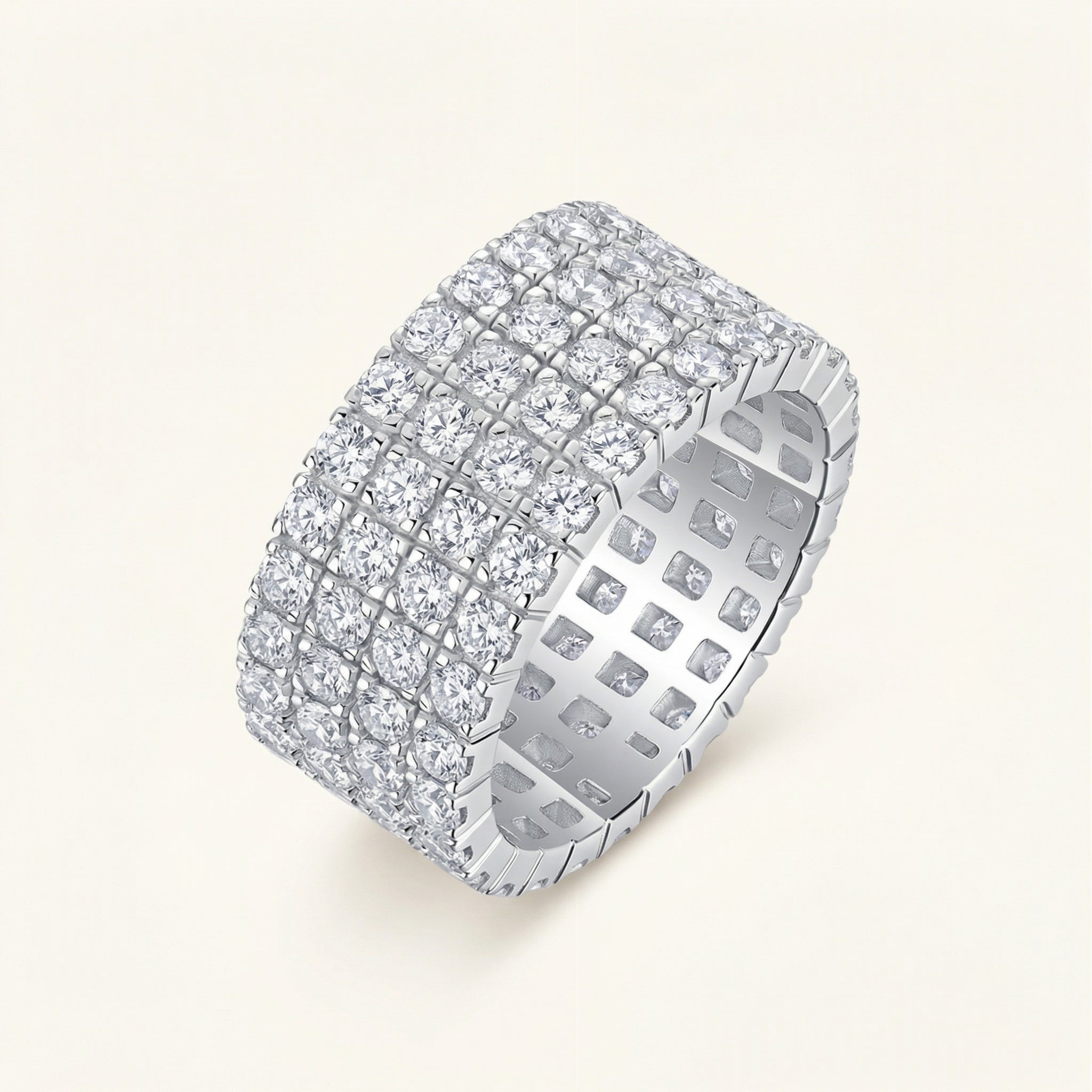 Nadia Moissanite Ring