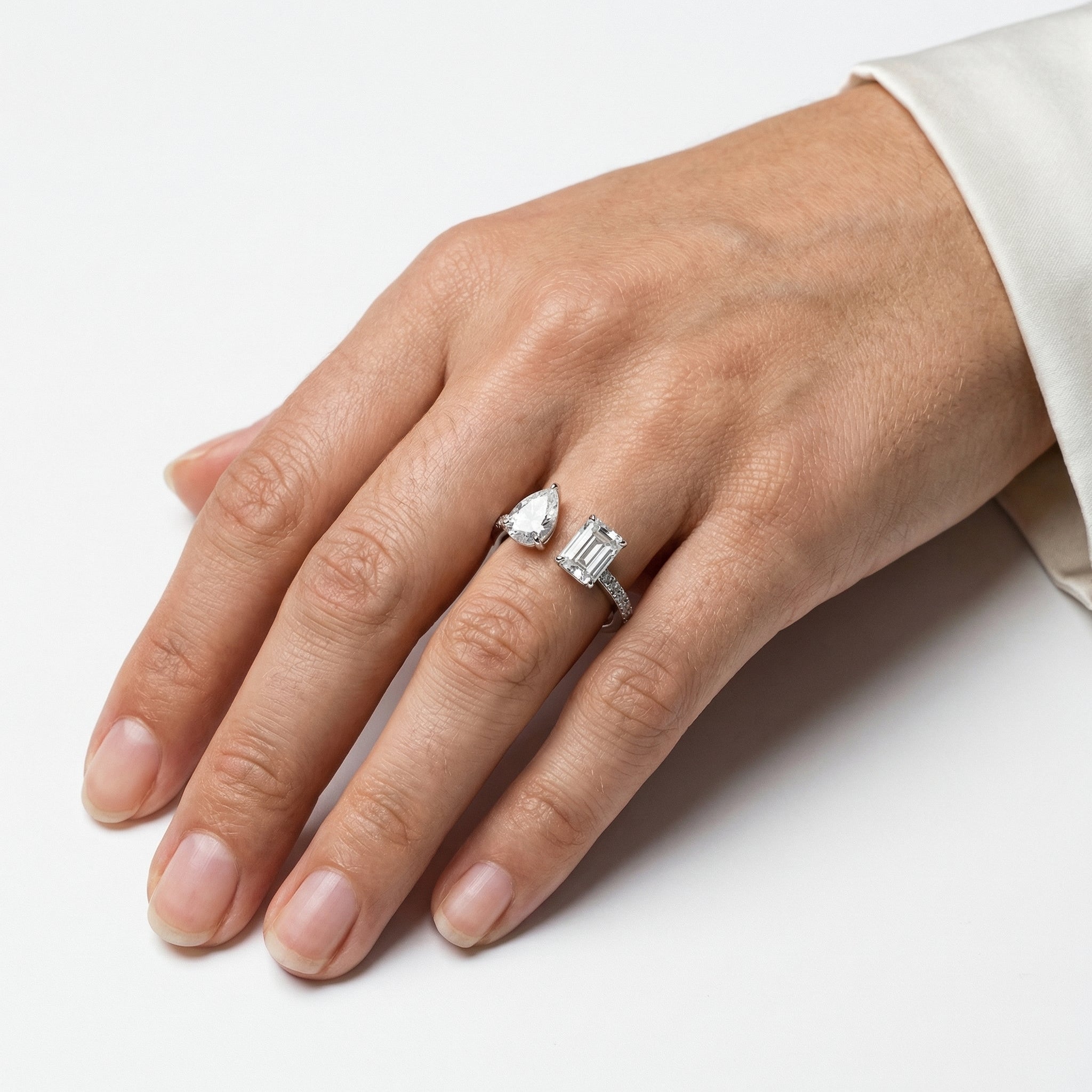 Thuraya Moissanite Ring