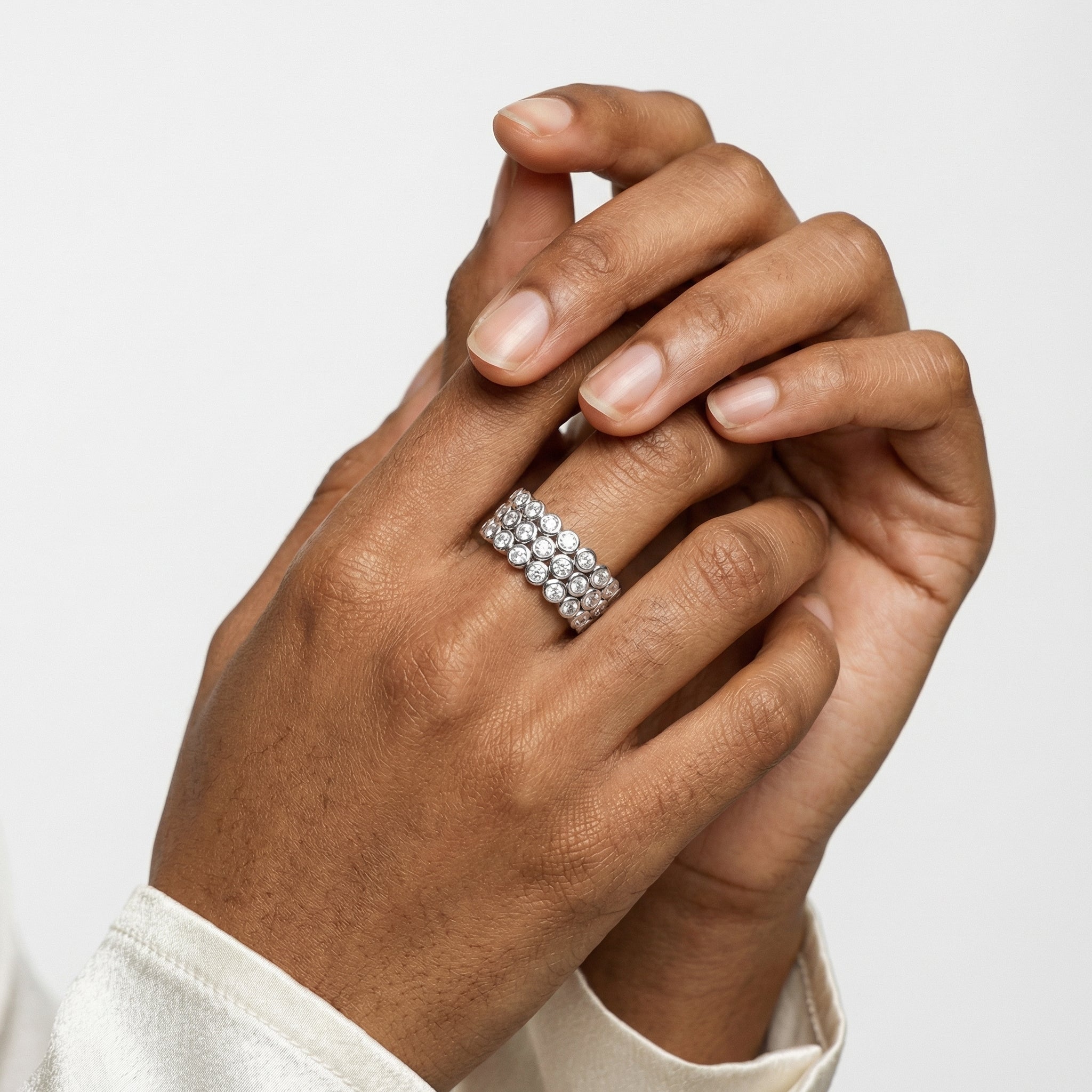 Tasneem Moissanite Ring
