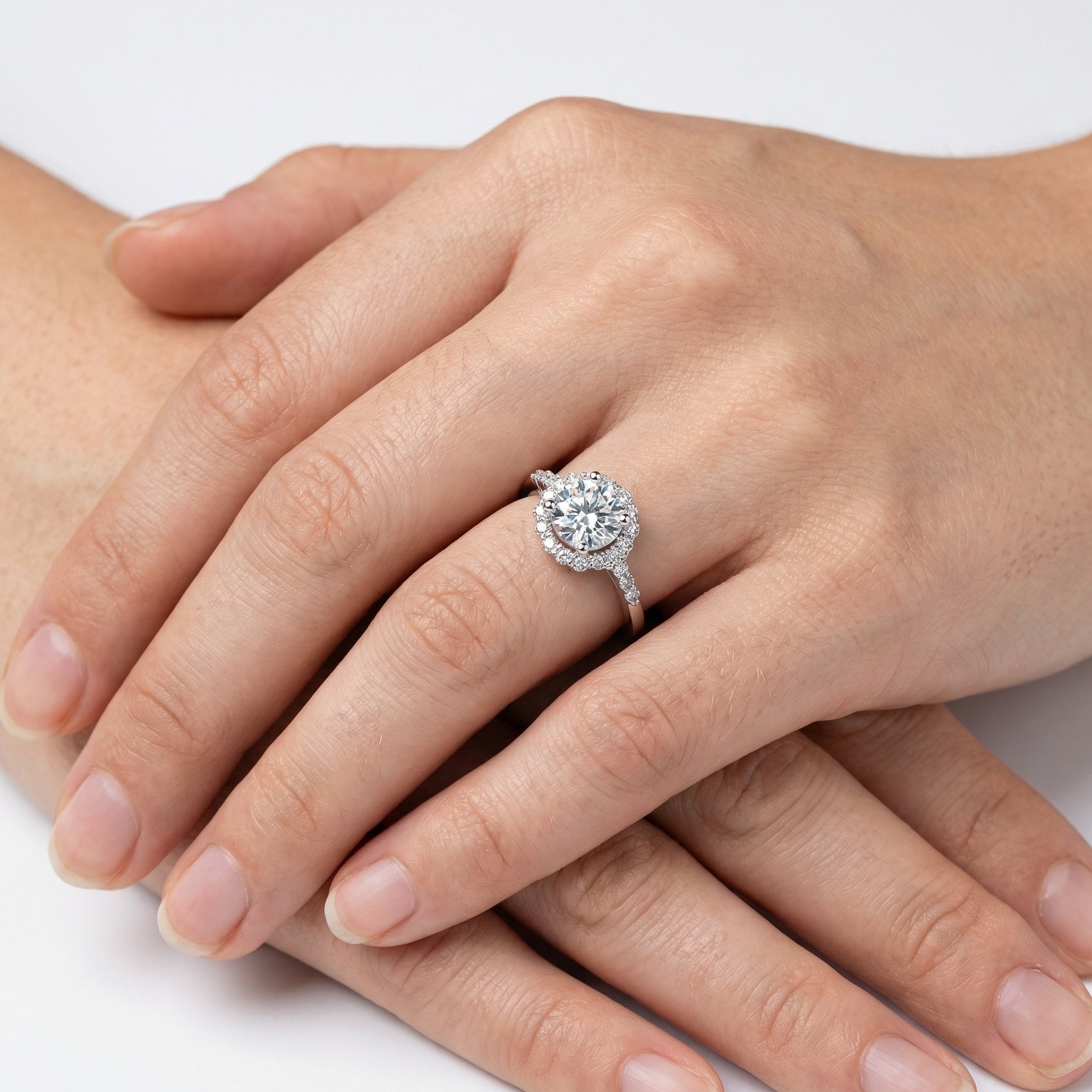 Ghazal Moissanite Ring