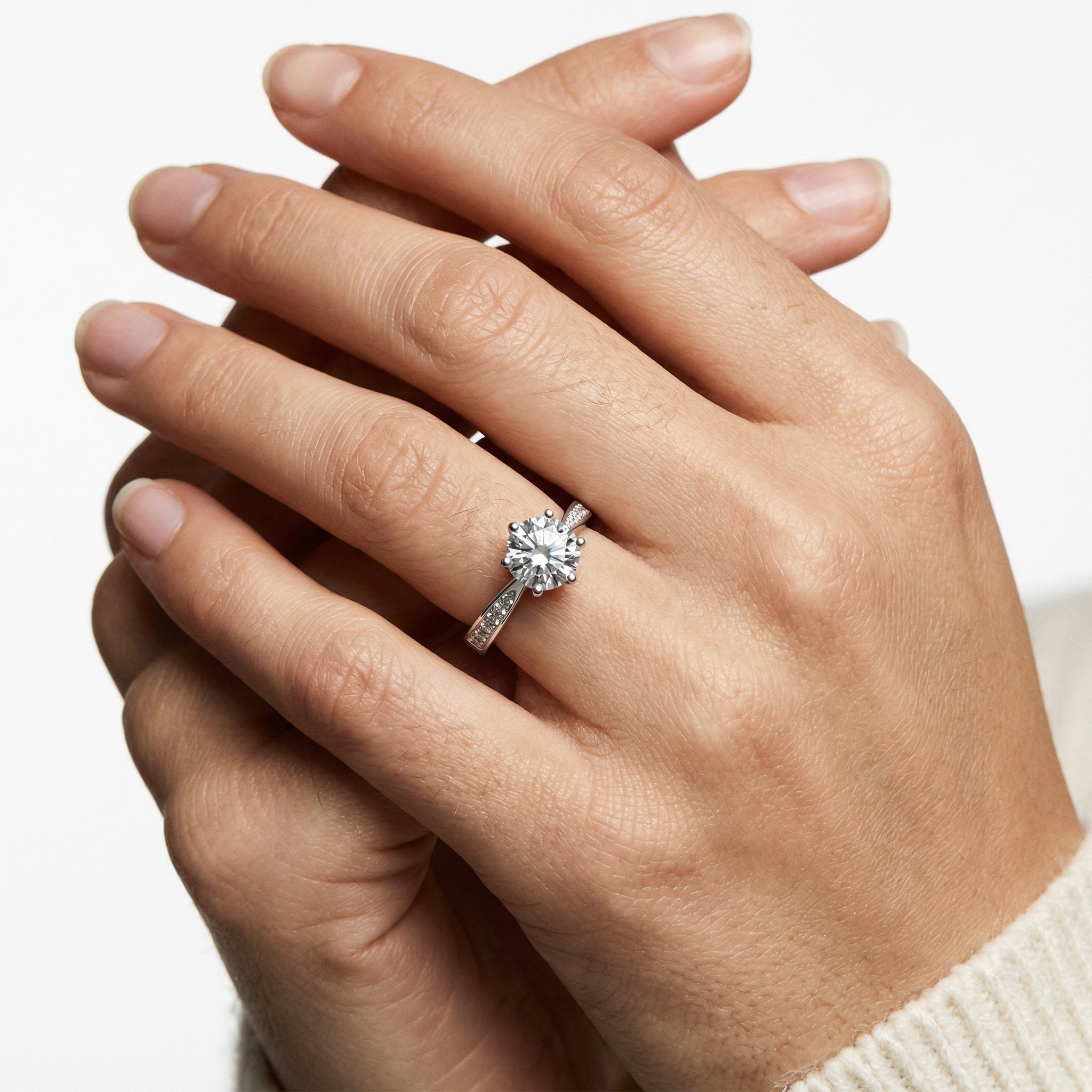 Hayam Moissanite Ring