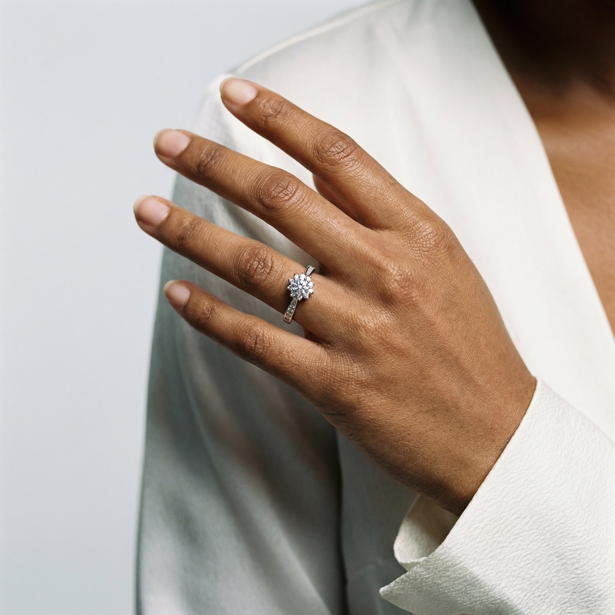 Karima Moissanite Ring