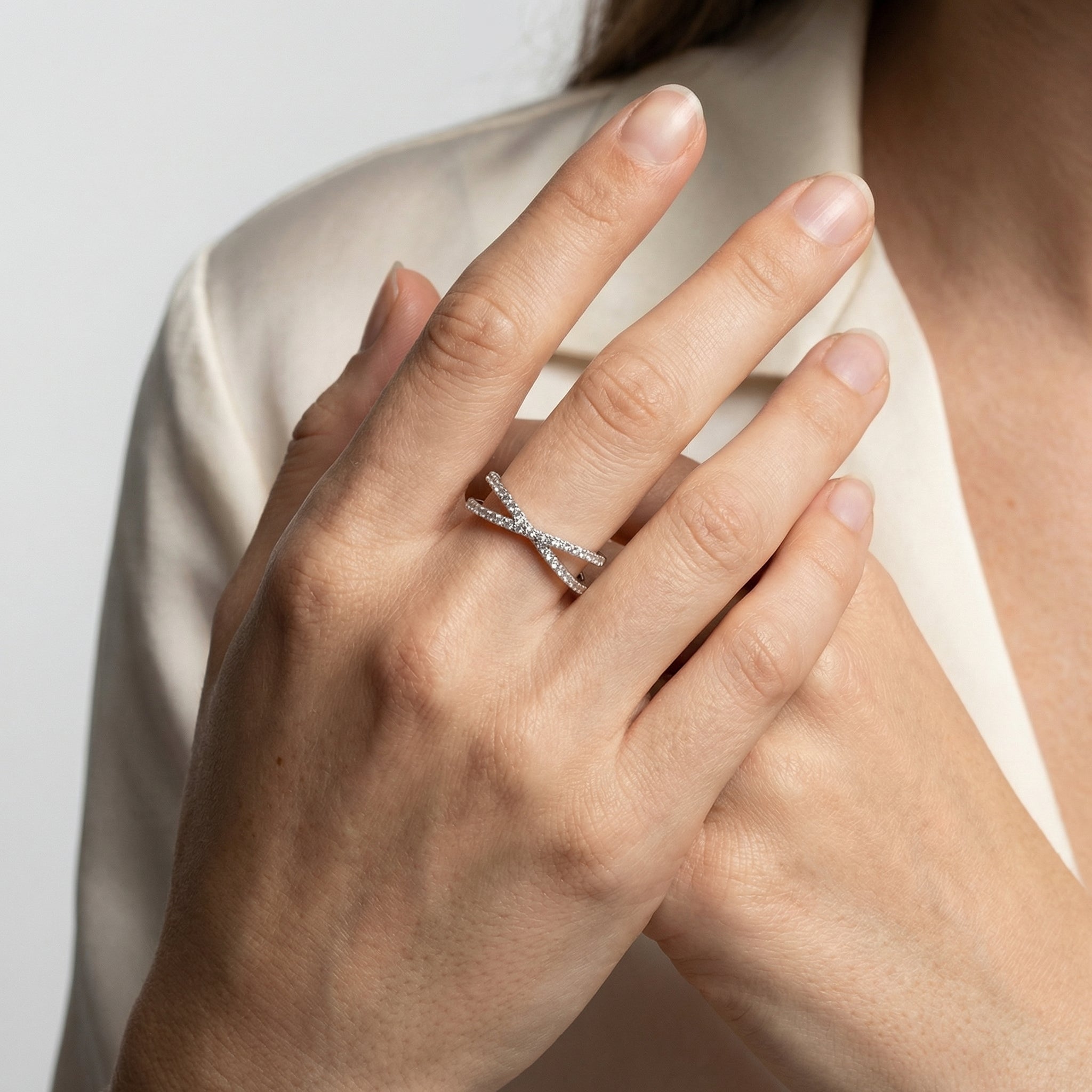 Tamarah Moissanite Ring