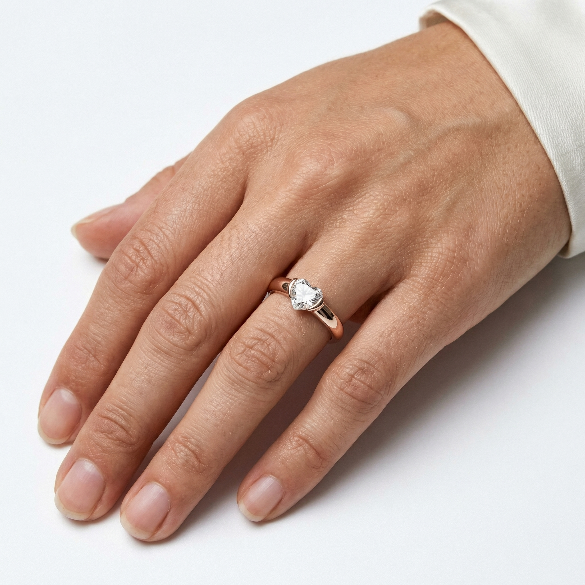 Jawhara Moissanite Ring