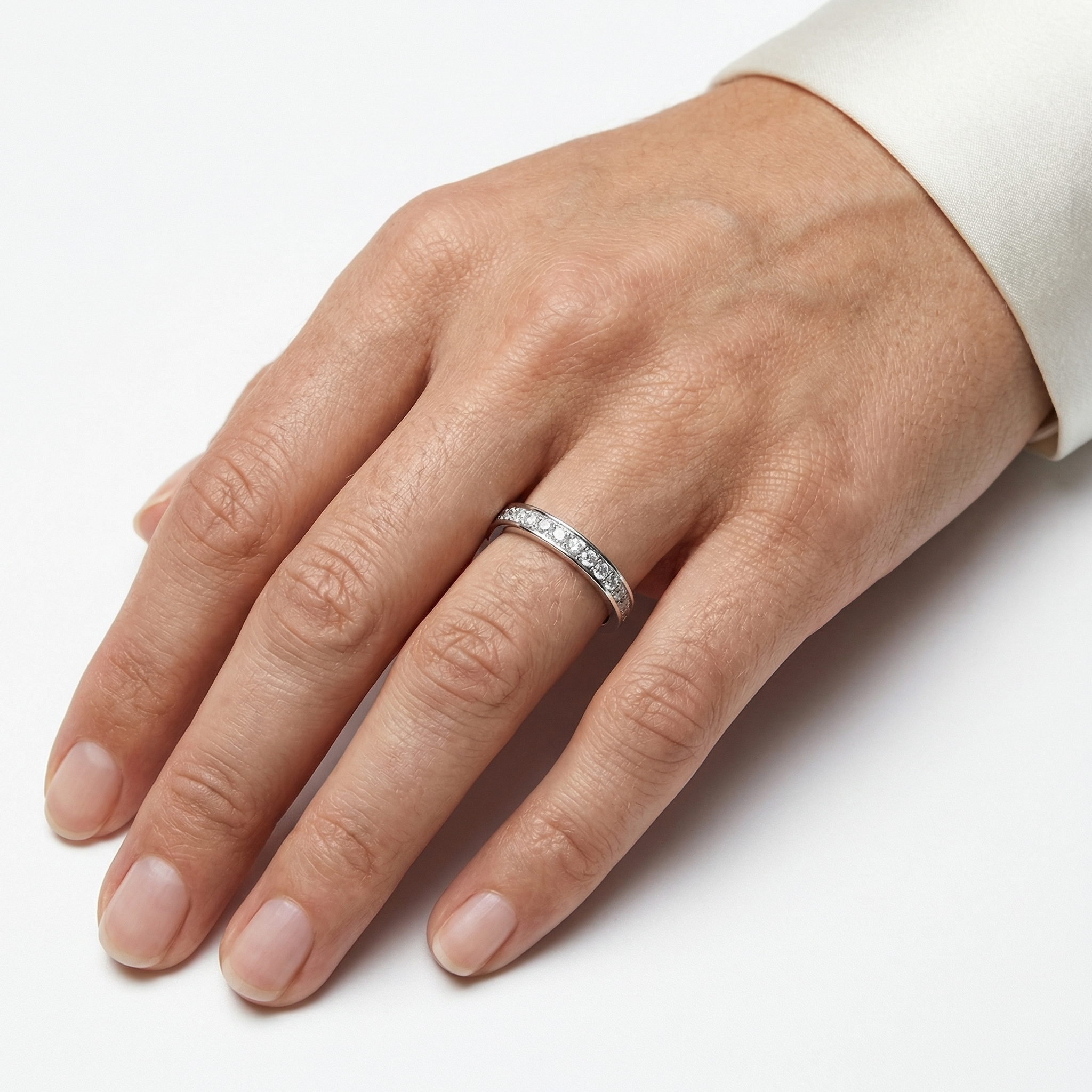 Lubaba Moissanite Ring