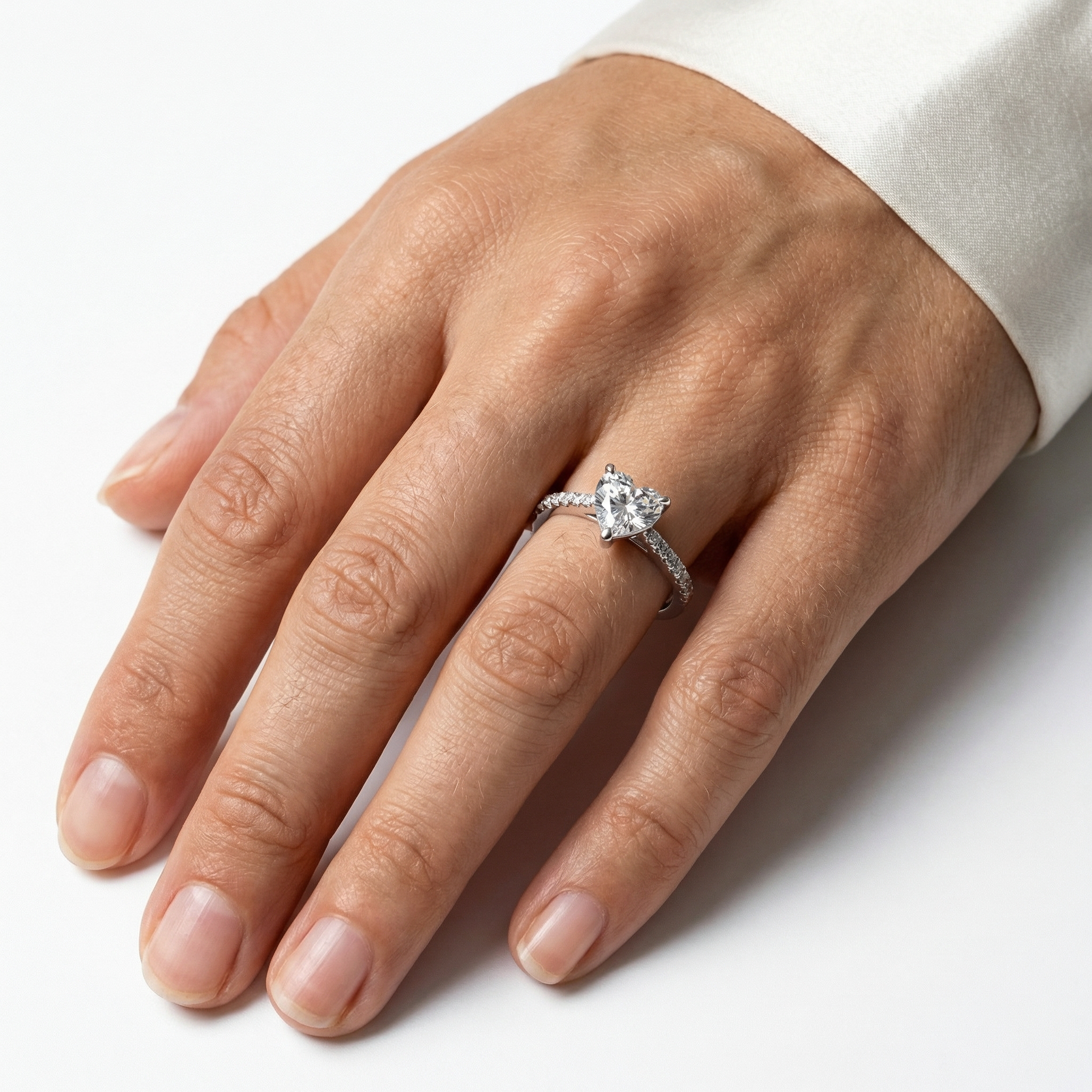 Sourour Moissanite Ring
