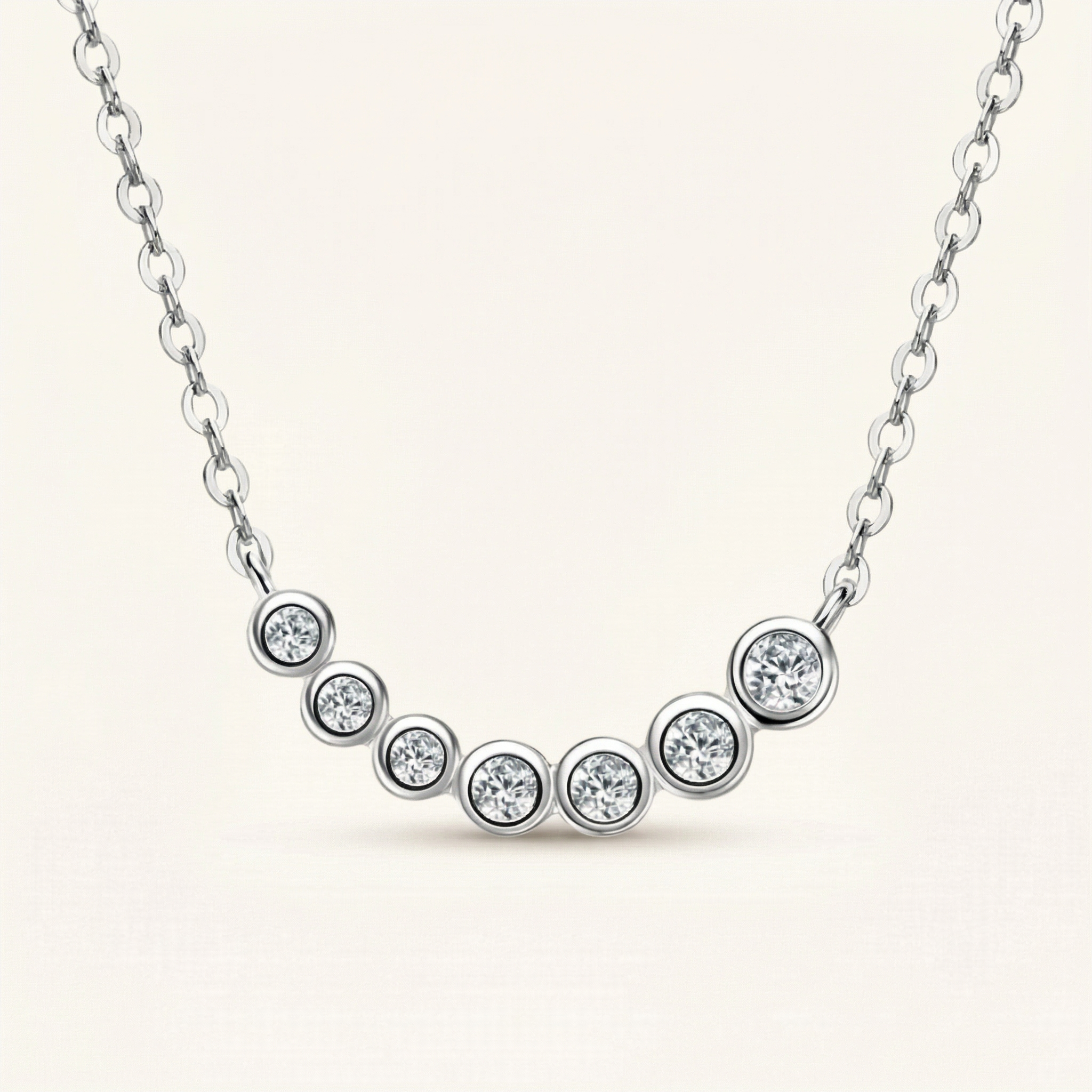 Shaima Moissanite Necklace