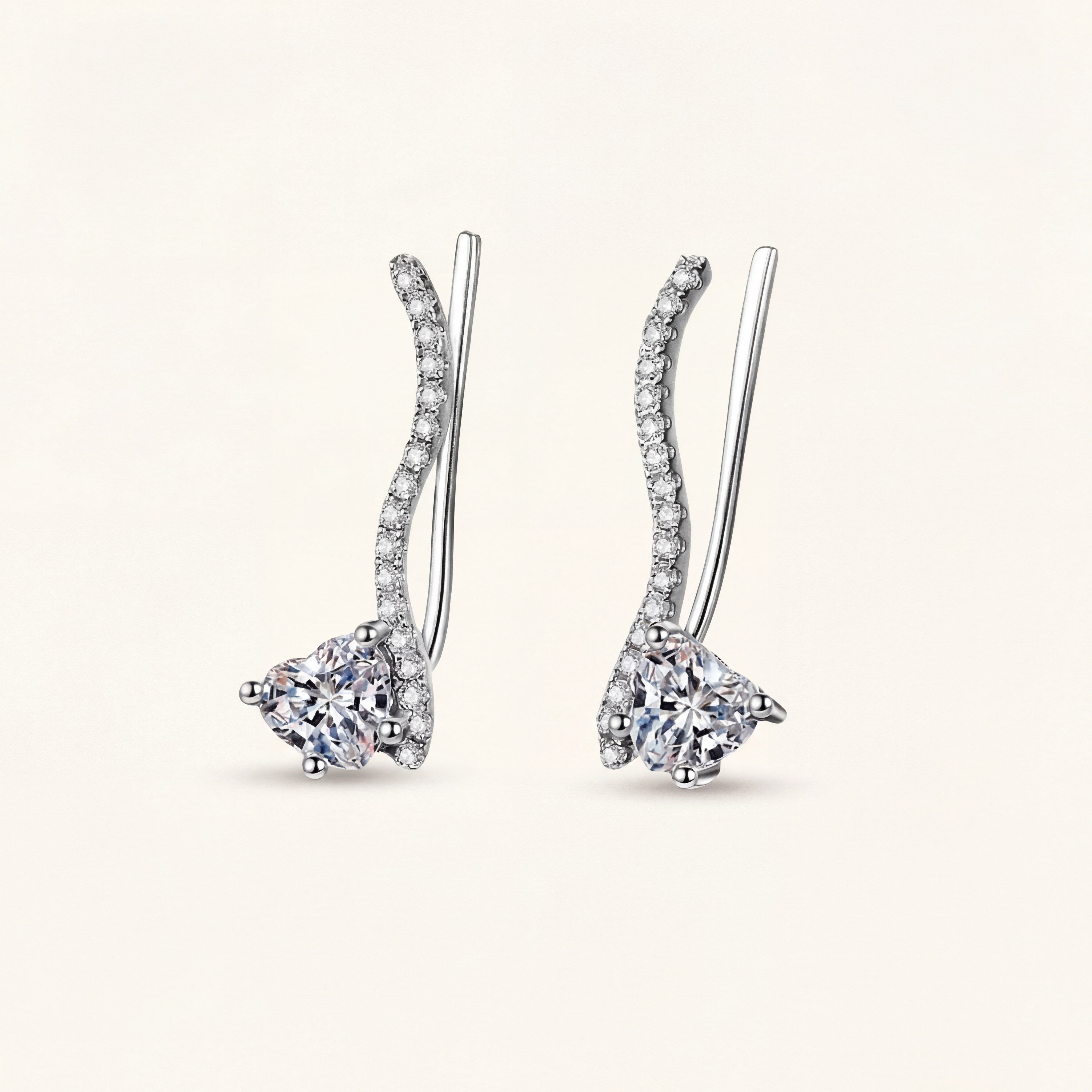 Maha Moissanite Earrings