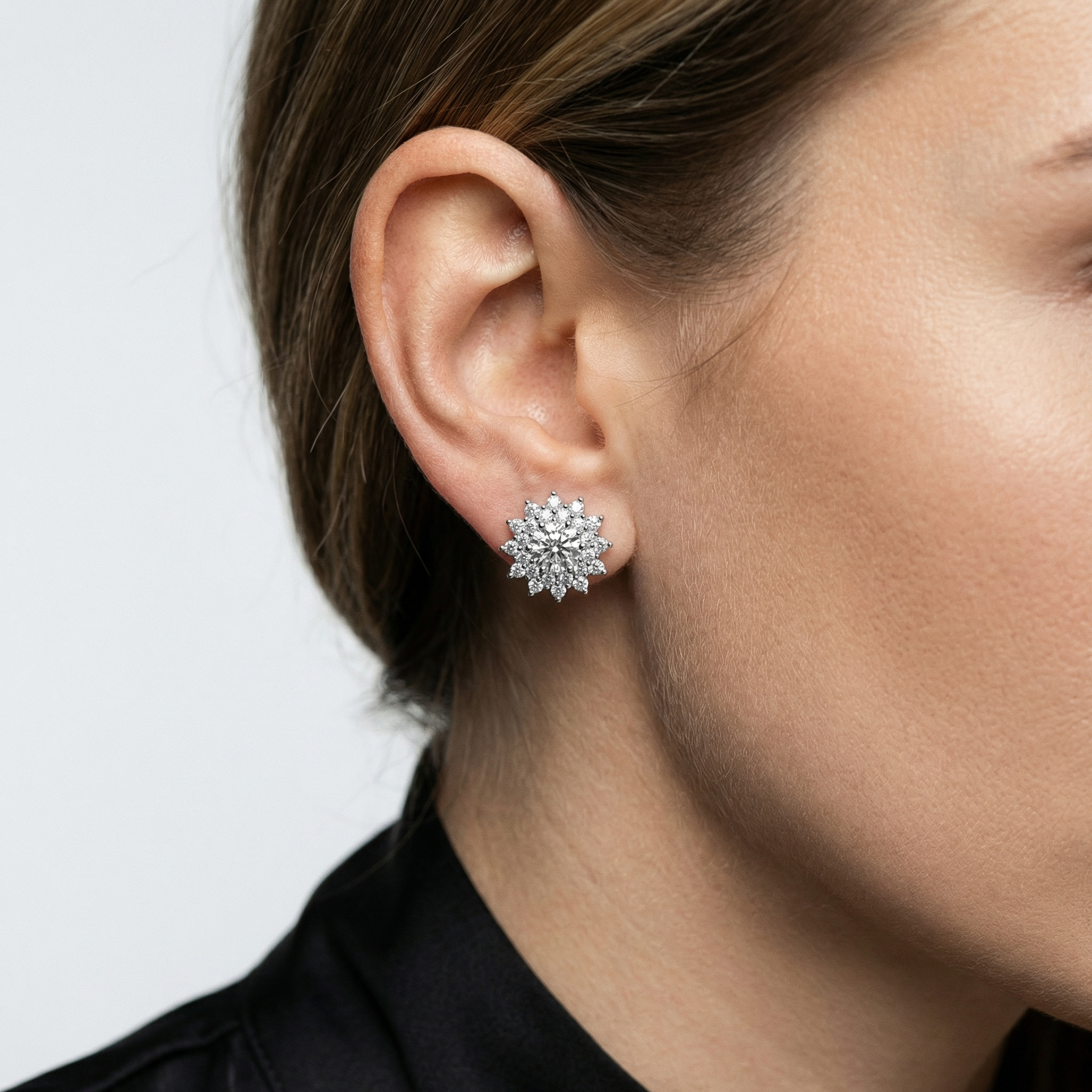 Fidaa Moissanite Earrings