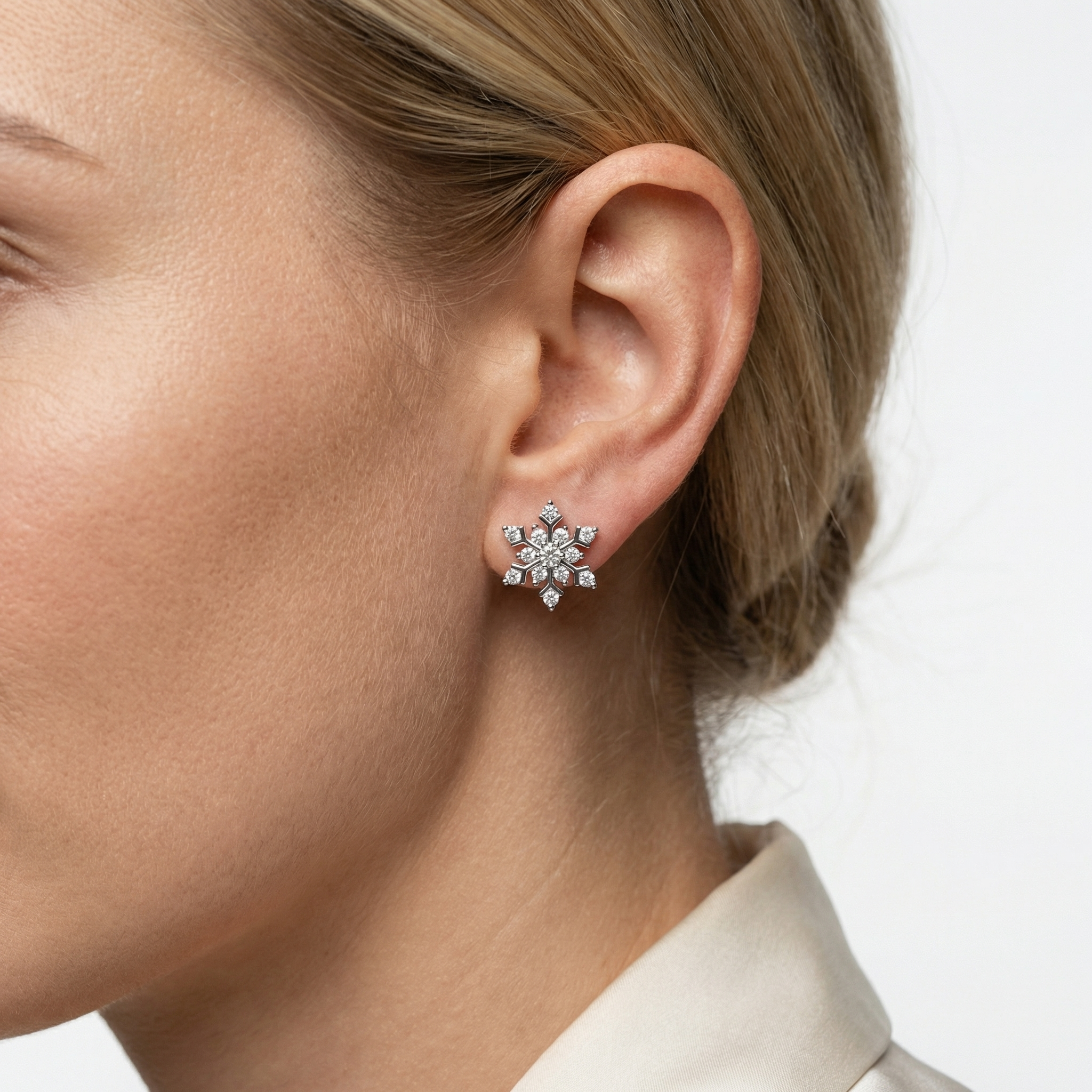 Khulood Moissanite Earrings